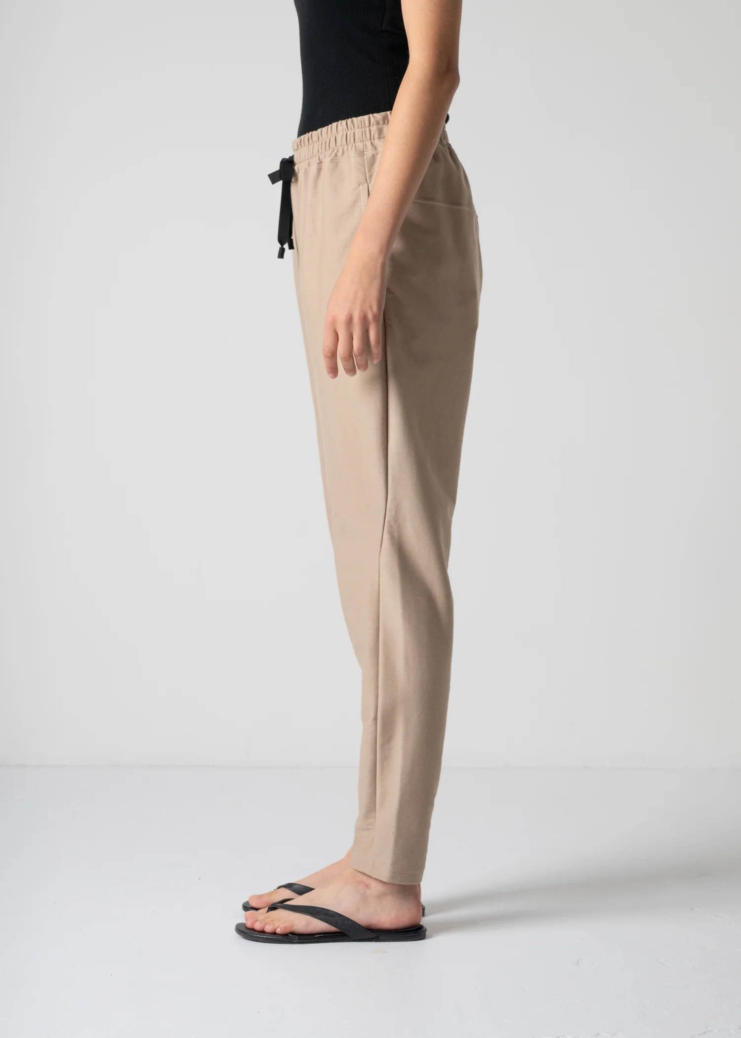 14 ALEXA TROUSERS / LIGHT DENIM-LOOK JERSEY - C12 - Image 5