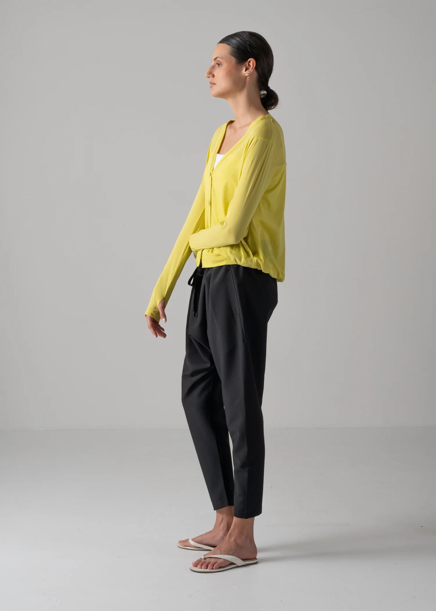 14 ALEXA TROUSERS / OPAQUE TWILL - C14 - Image 4