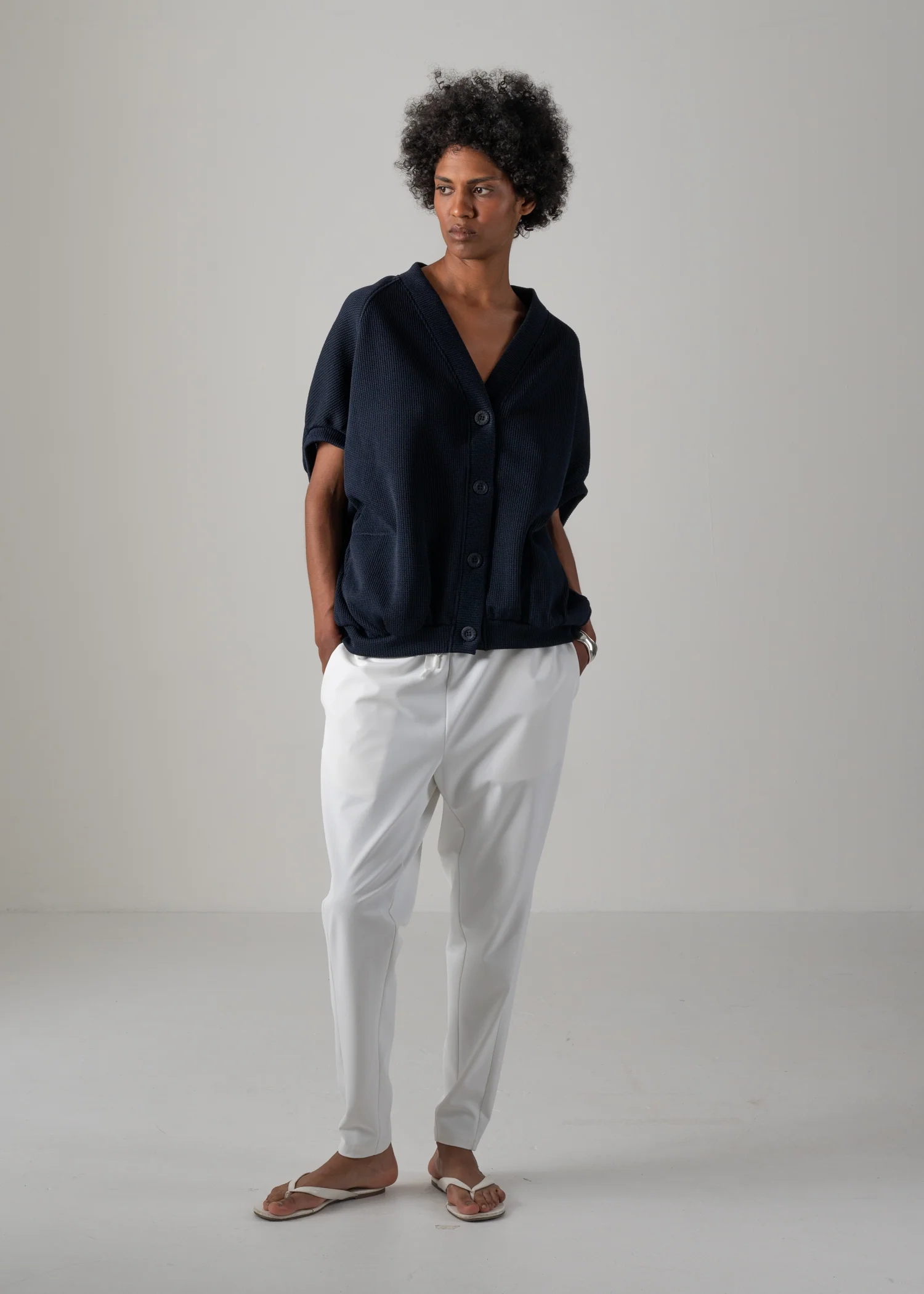 14 ALEXA TROUSERS / OPAQUE TWILL - C14 - Image 9