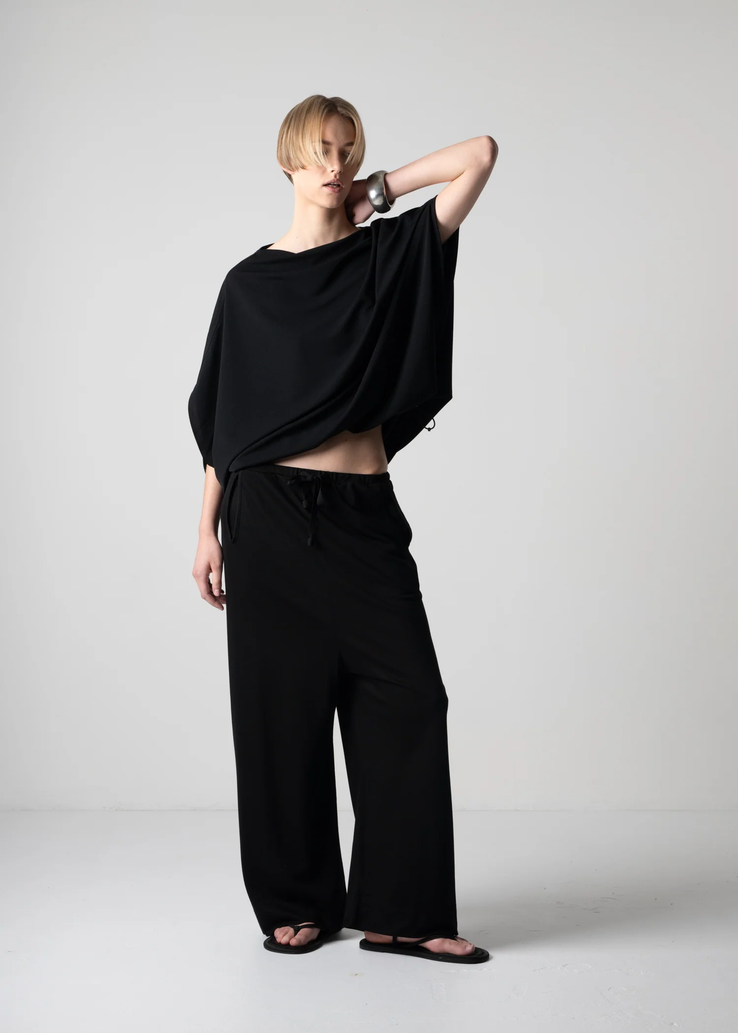 22 ALISON TROUSERS / ECO VISCOSE JERSEY - C12 - Image 18
