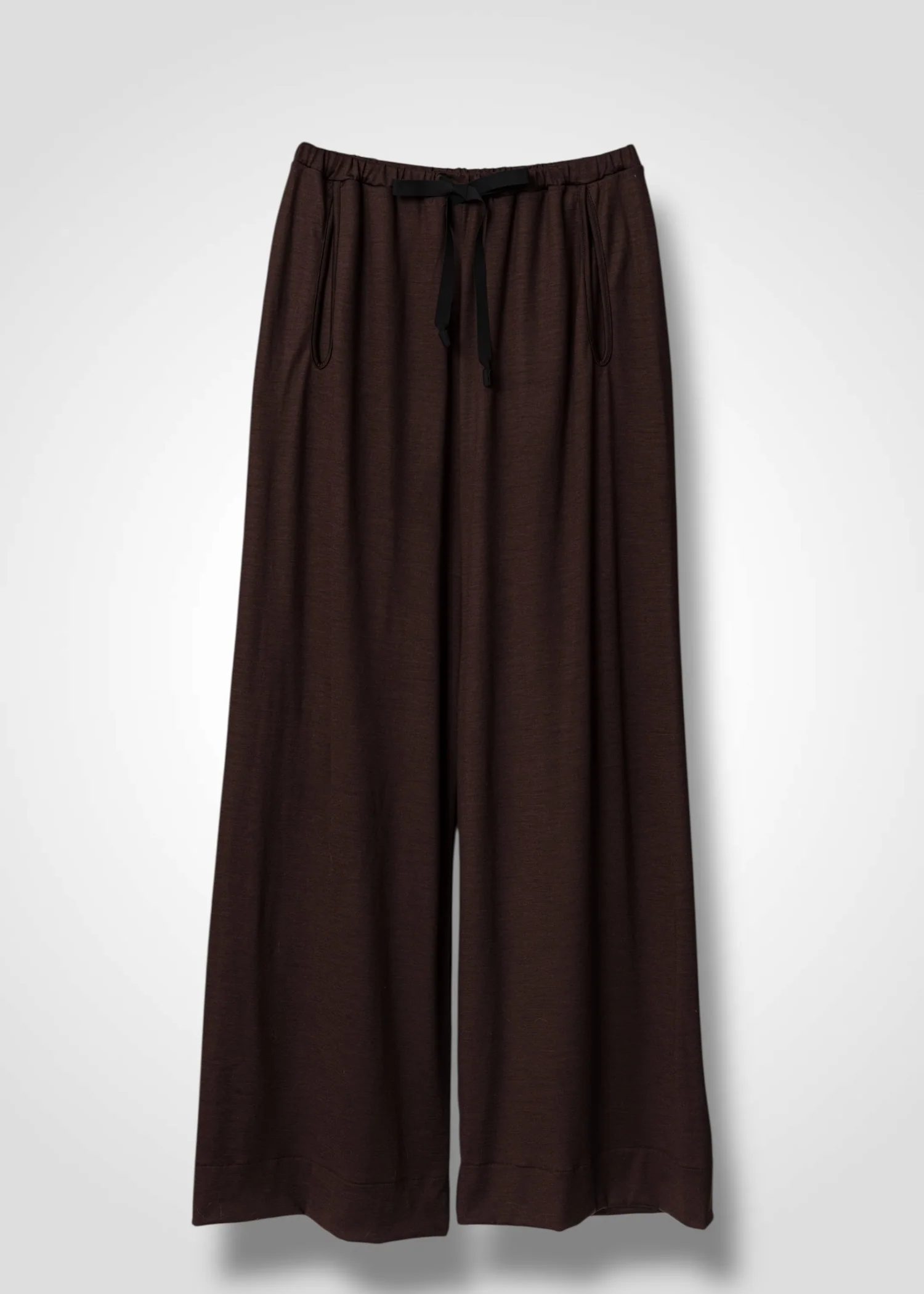 40 ALISON TROUSERS / HIGH GAUGE PURE WOOL JERSEY - C13 - Image 18