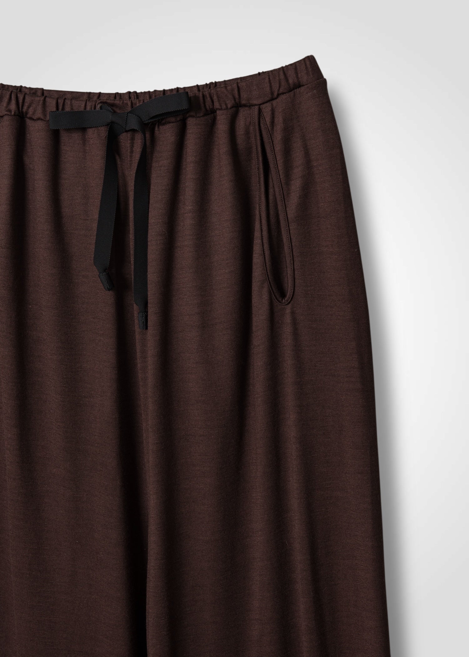 40 ALISON TROUSERS / HIGH GAUGE PURE WOOL JERSEY - C13 - Image 19