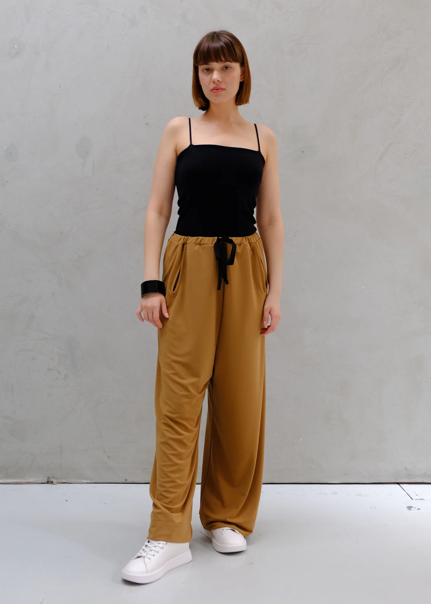 ALISON TROUSERS / MAT STRECH PONCH - ONLINE STORE EXCLUSIVE - Image 10