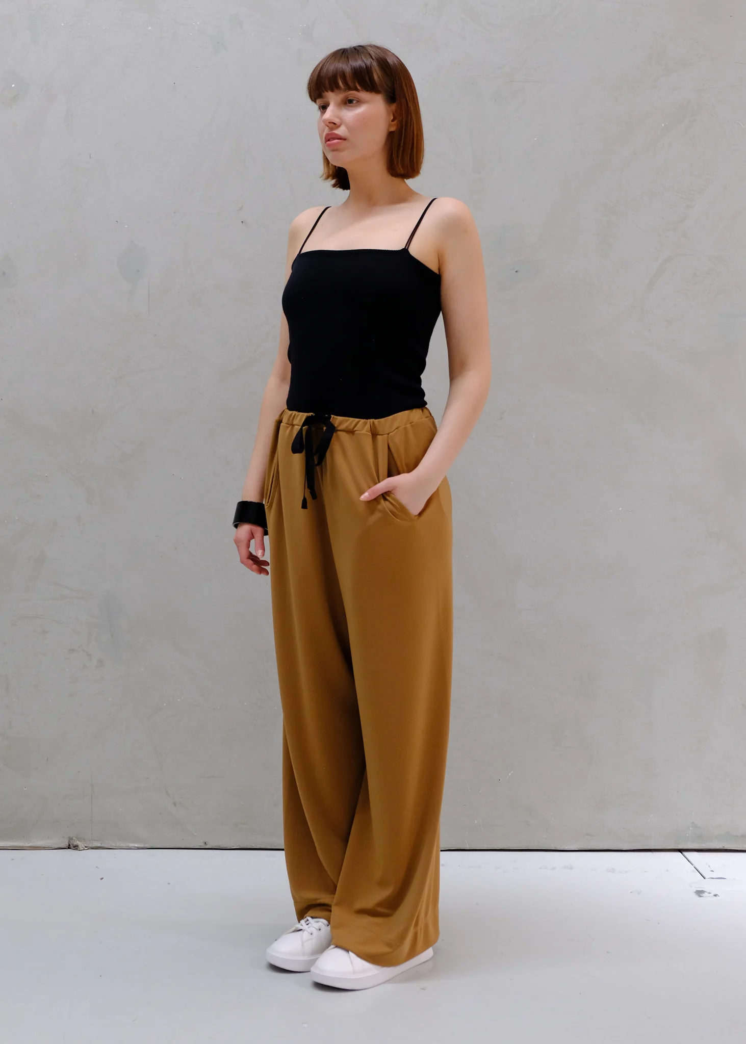 ALISON TROUSERS / MAT STRECH PONCH - ONLINE STORE EXCLUSIVE - Image 11