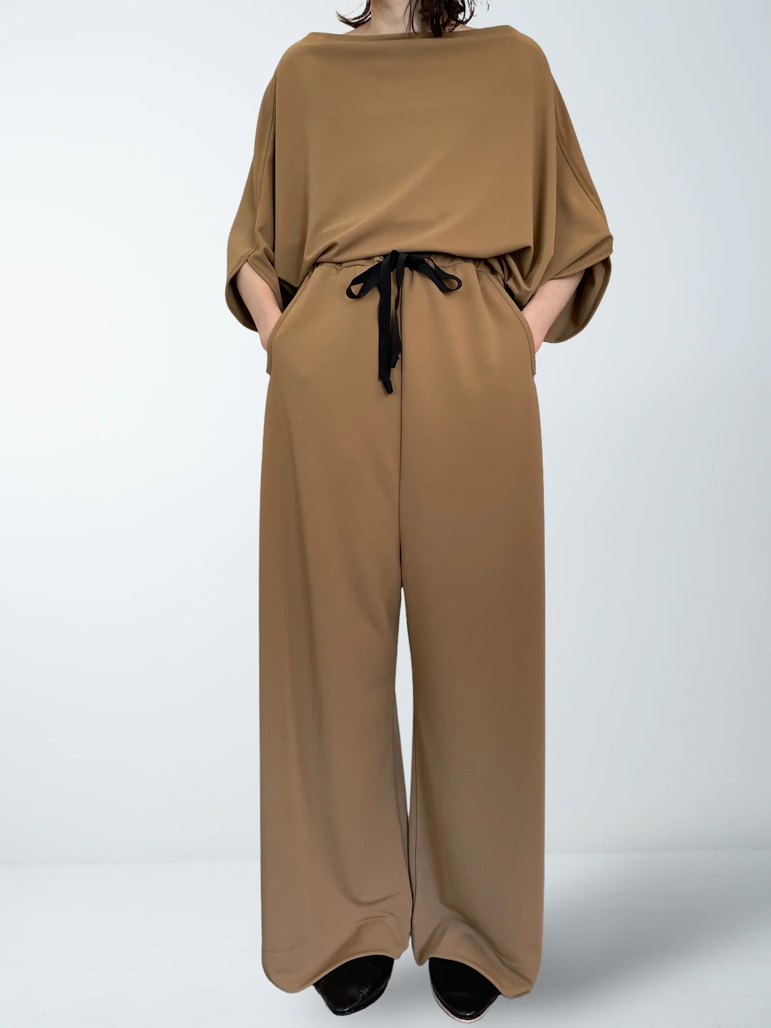 ALISON TROUSERS / MAT STRECH PONCH - ONLINE STORE EXCLUSIVE - Image 13