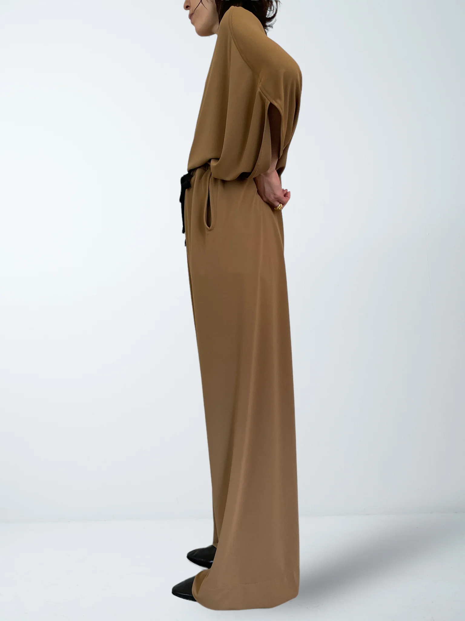 ALISON TROUSERS / MAT STRECH PONCH - ONLINE STORE EXCLUSIVE - Image 14
