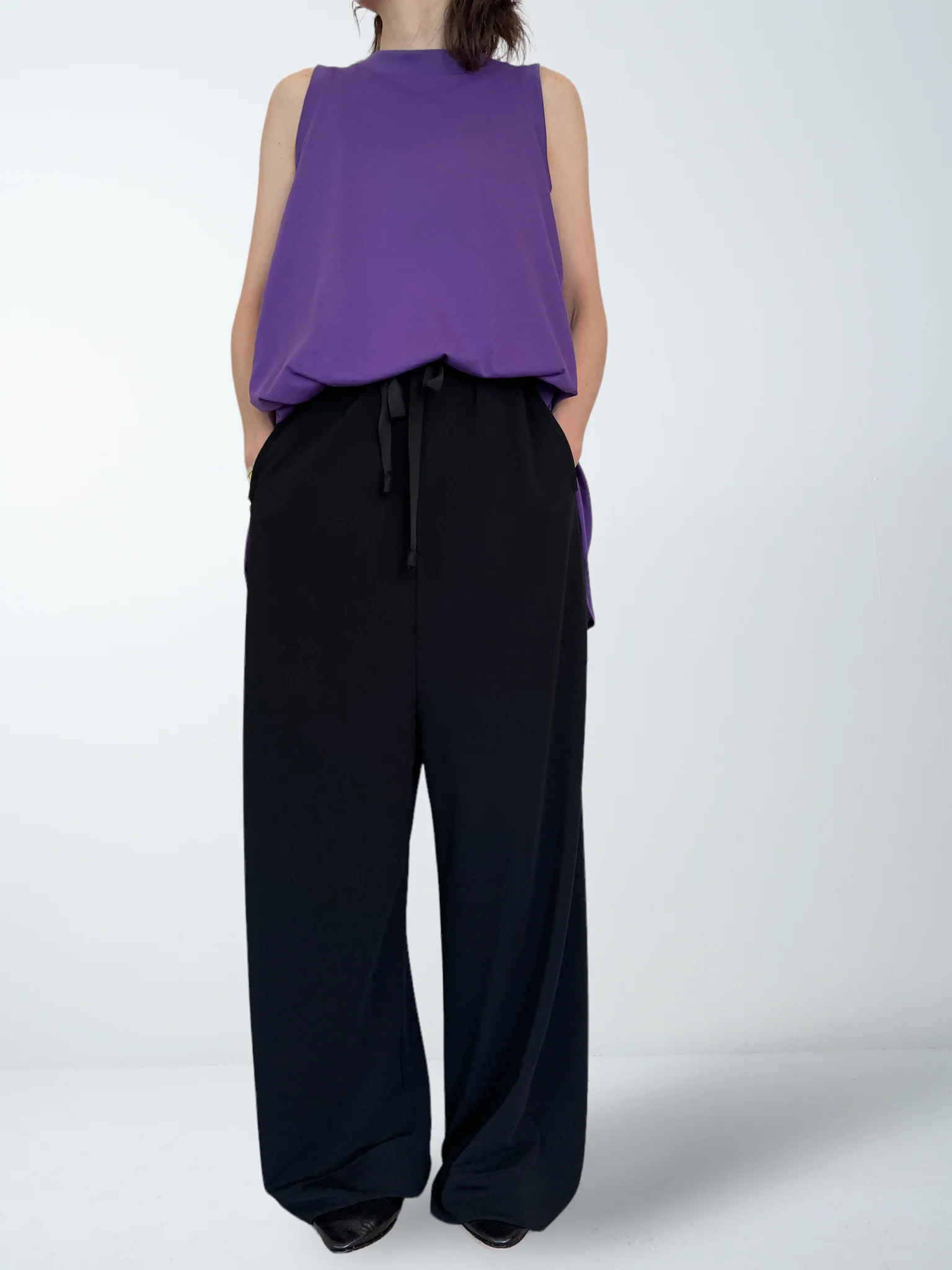 ALISON TROUSERS / MAT STRECH PONCH - ONLINE STORE EXCLUSIVE - Image 22