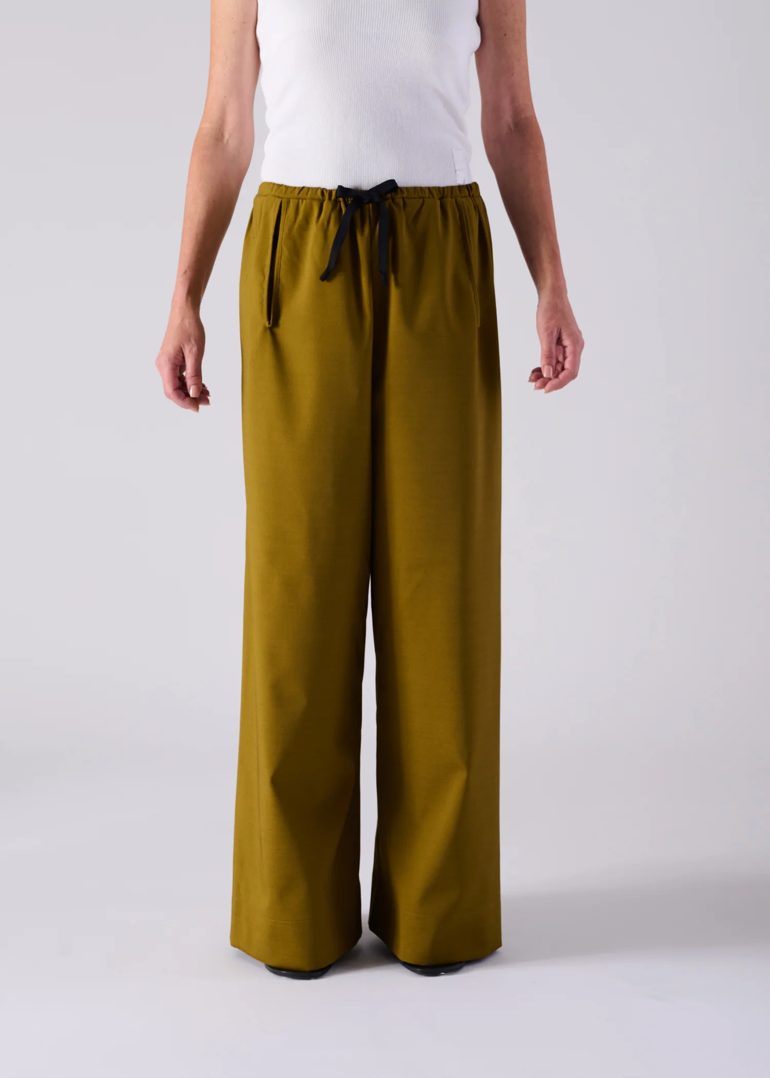 35 ALISON TROUSERS / RECYCLED TW TROPICAL - C14 - Image 6