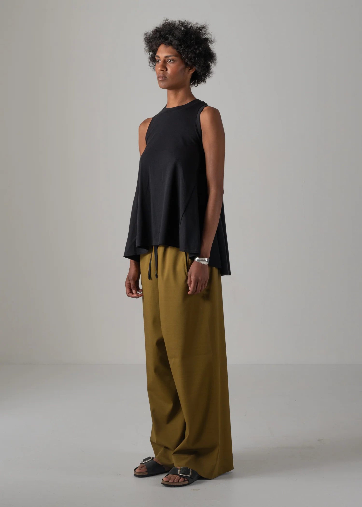 35 ALISON TROUSERS / RECYCLED TW TROPICAL - C14 - Image 9