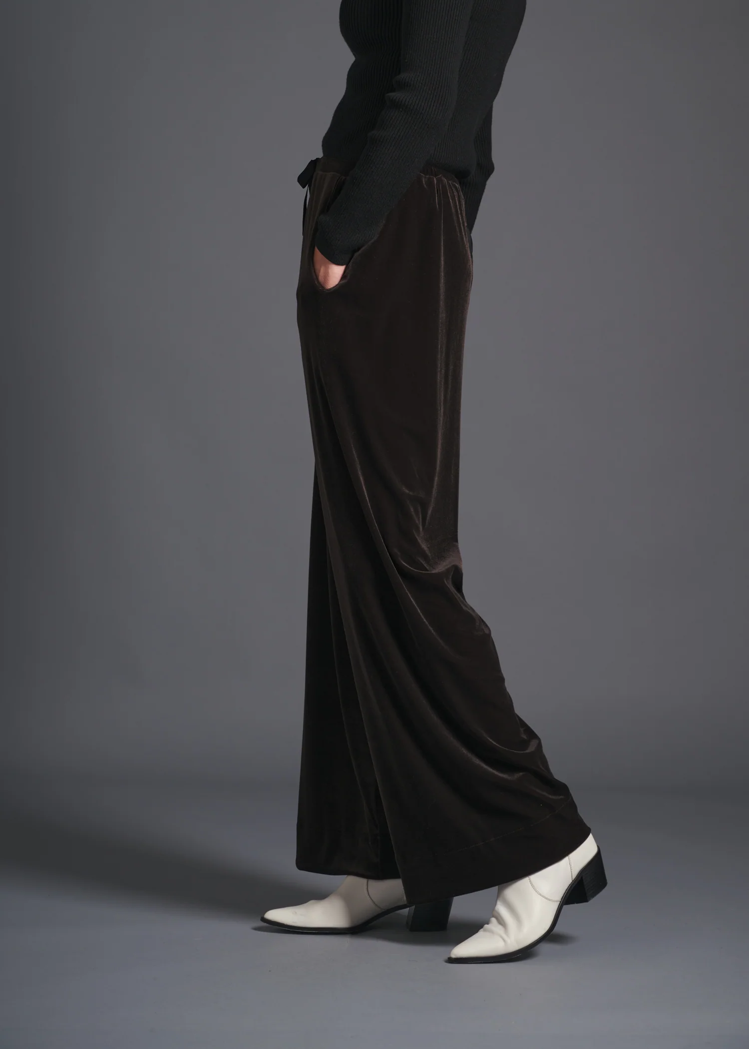 54 ALISON TROUSERS / VELOUR SMOOTH - C13 - Image 2