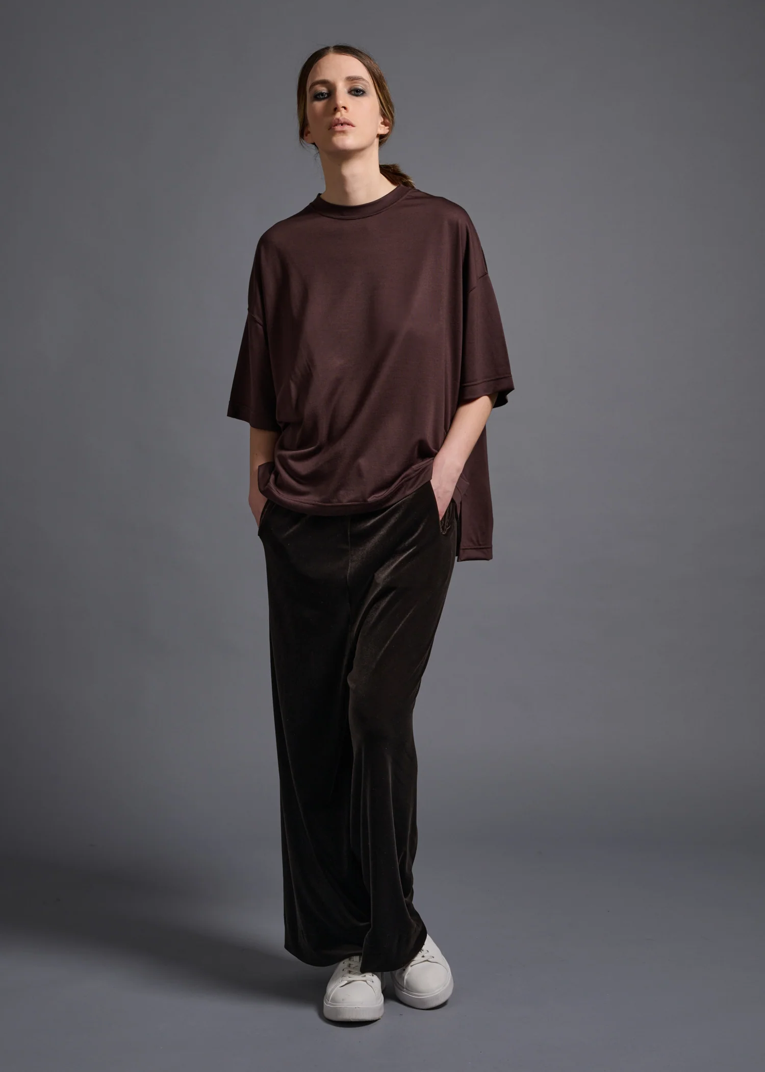 54 ALISON TROUSERS / VELOUR SMOOTH - C13 - Image 4