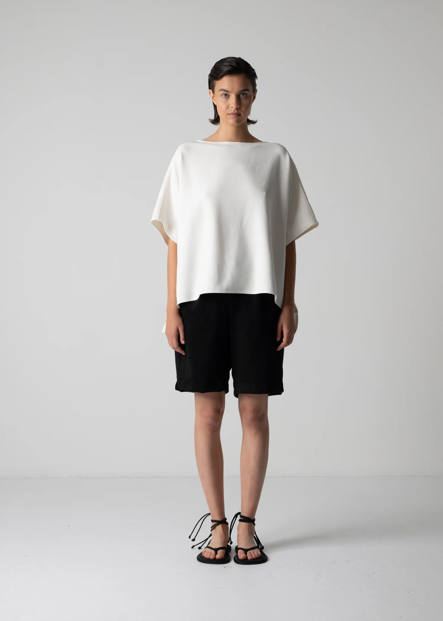 44 BETTY TOP / WRINKLE JERSEY - C12 - Image 2