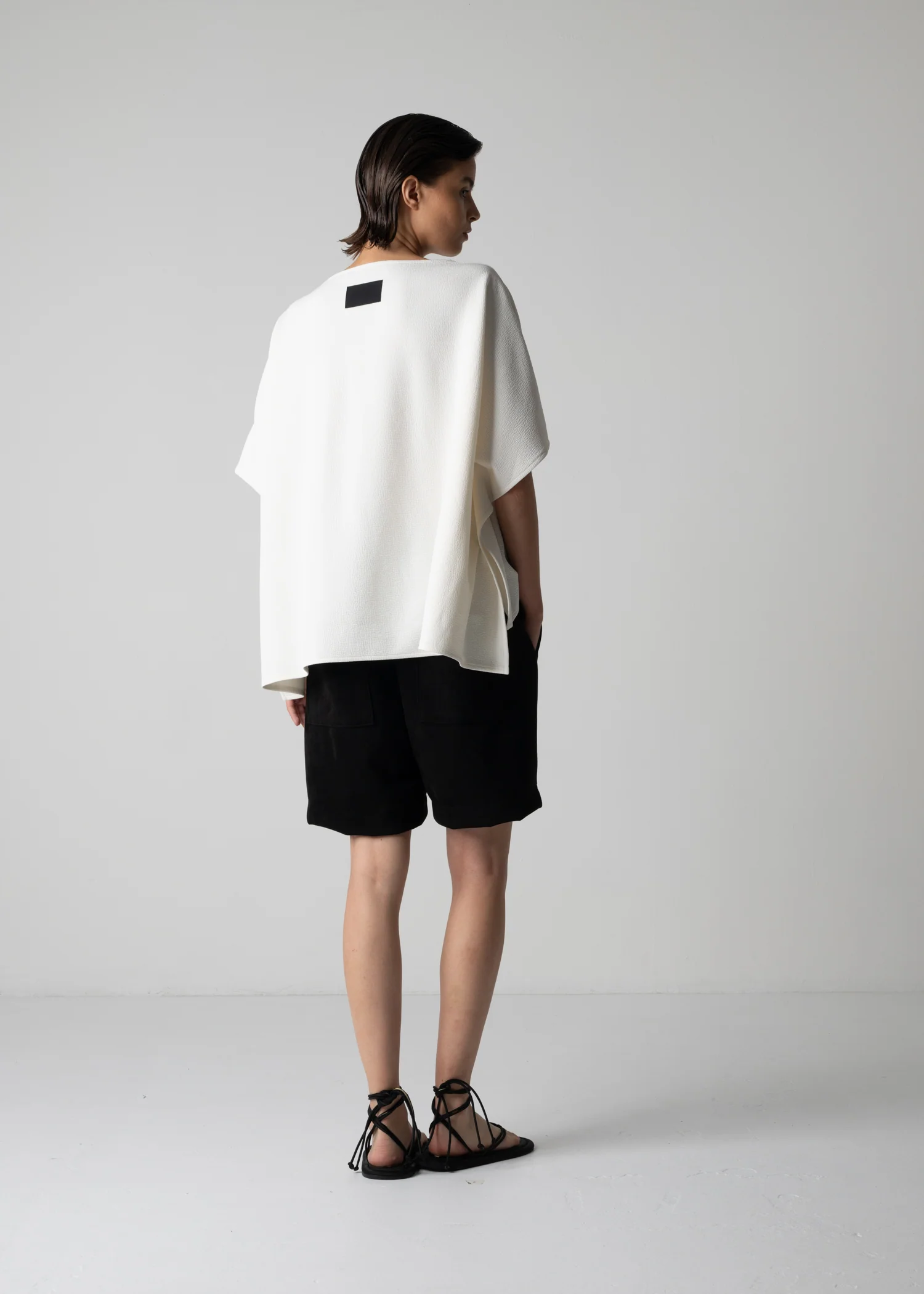 44 BETTY TOP / WRINKLE JERSEY - C12 - Image 5