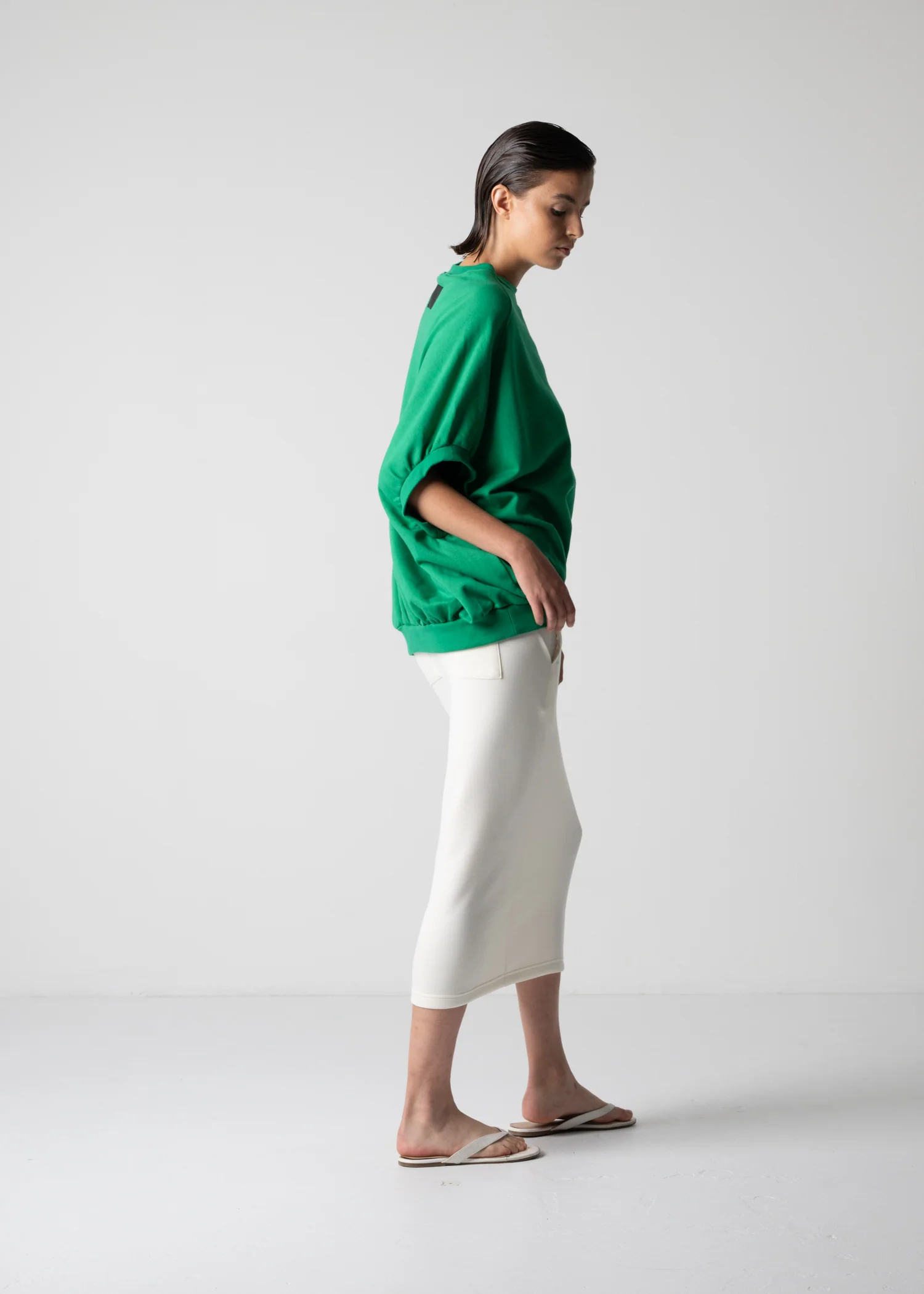 63 BROOKLYN SWEATSHIRT / AEGEAN ORGANIC TERRY - C12 - Image 13