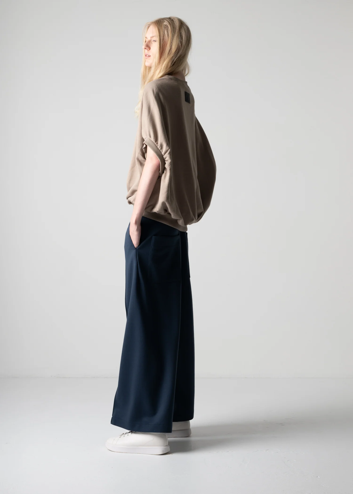 63 BROOKLYN SWEATSHIRT / AEGEAN ORGANIC TERRY - C12 - Image 3