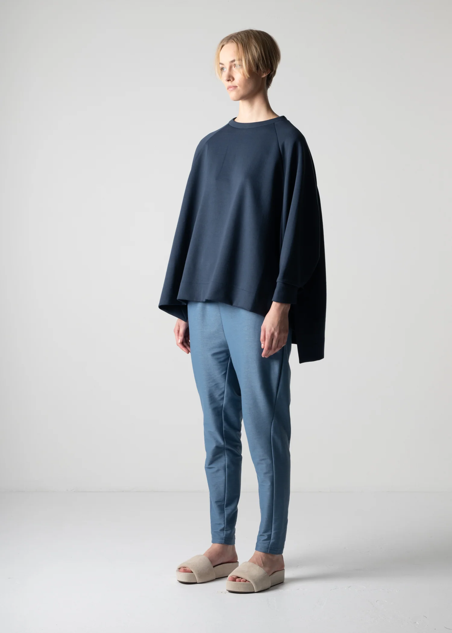 11 DAISY TOP / DOUBLE AIR COTTON BLEND JERSEY - C12 - Image 14