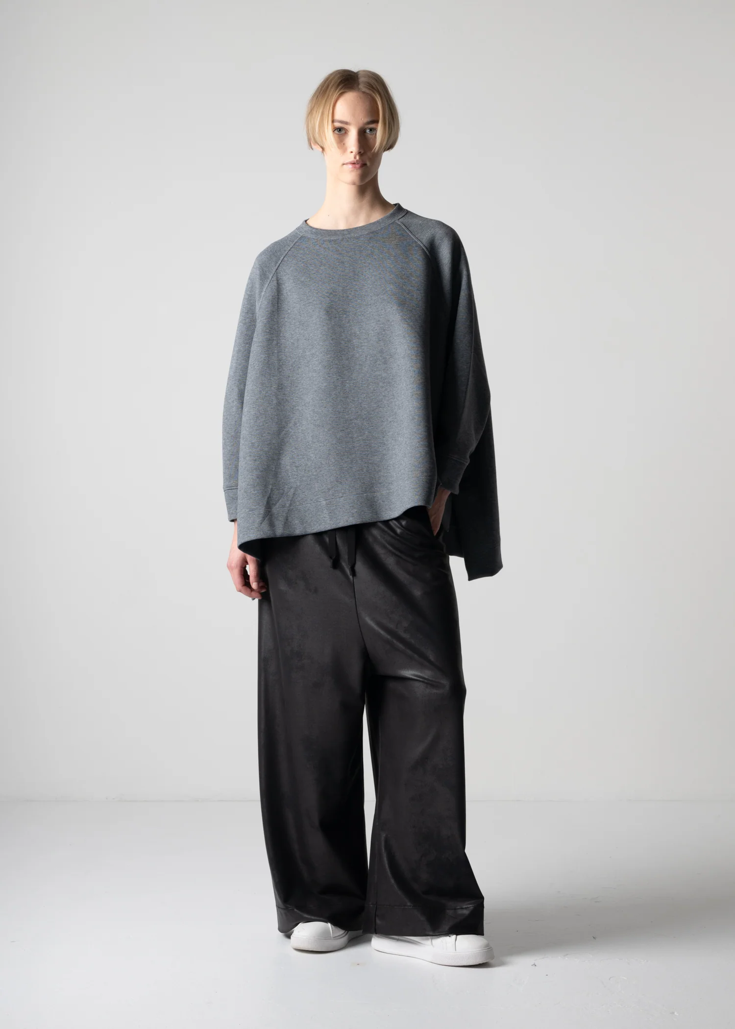 11 DAISY TOP / DOUBLE AIR COTTON BLEND JERSEY - C12 - Image 2