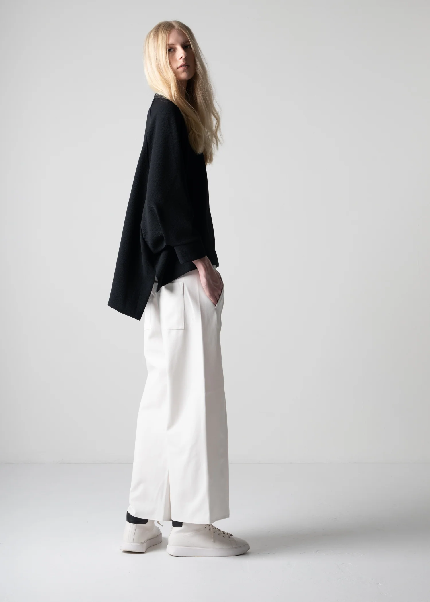 47 DAISY TOP / WRINKLE JERSEY - C12 - Image 3