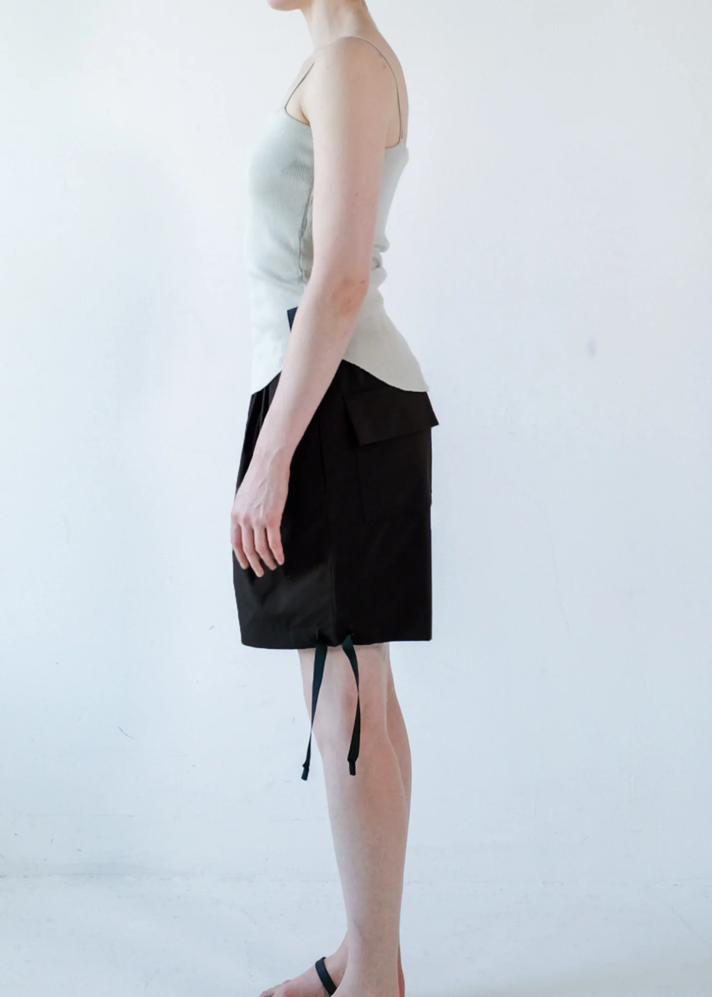 61 DALLAS TUBE TOP / HIGH TWISTED COTTON RIB - C10 - Image 11