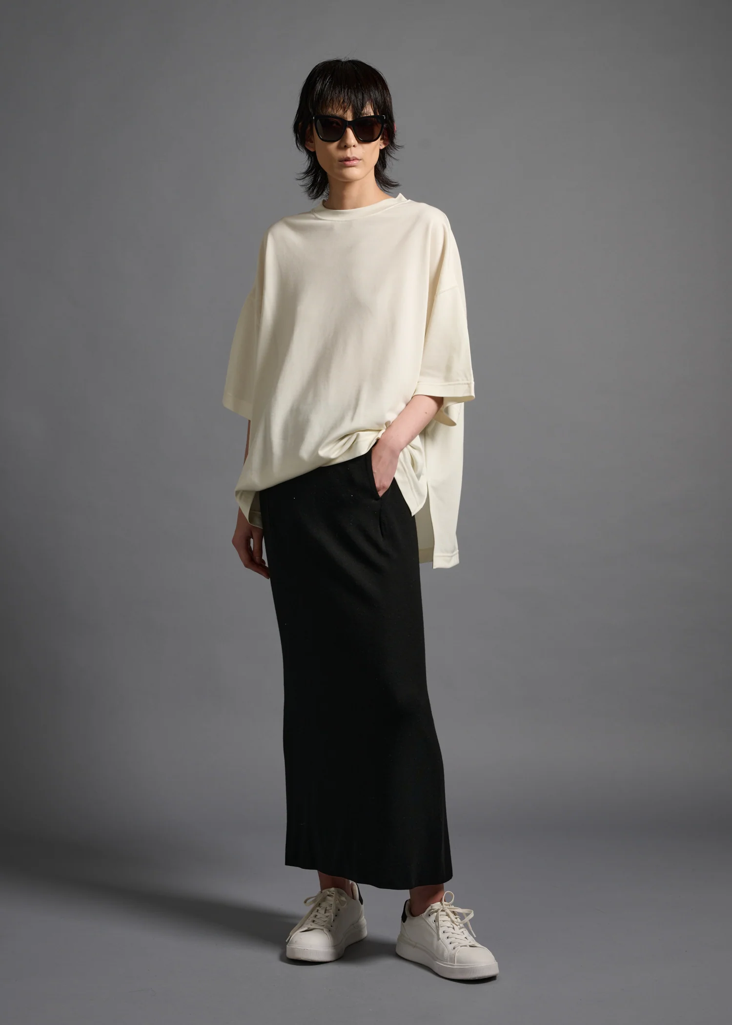 17 DELTA T SHIRT / WOOL PLATING JERSEY - C13 - Image 5