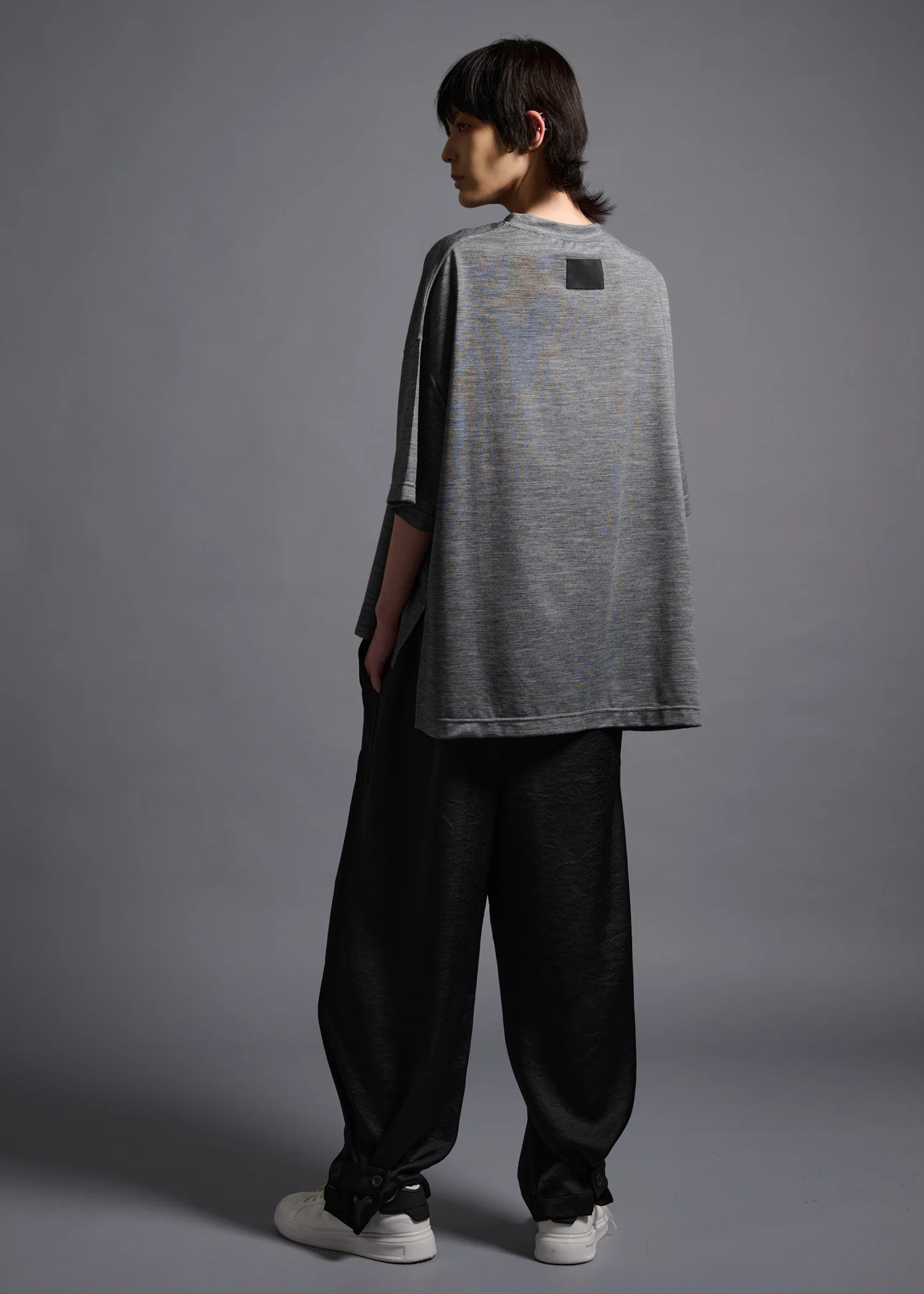 17 DELTA T SHIRT / WOOL PLATING JERSEY - C13 - Image 7