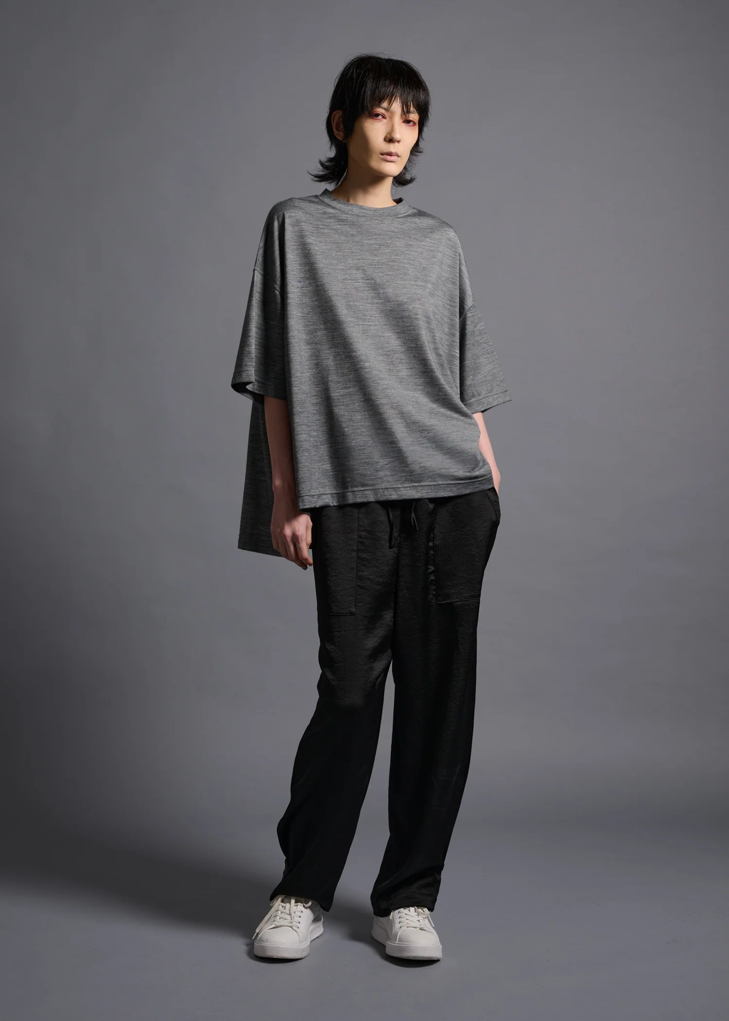 17 DELTA T SHIRT / WOOL PLATING JERSEY - C13 - Image 8