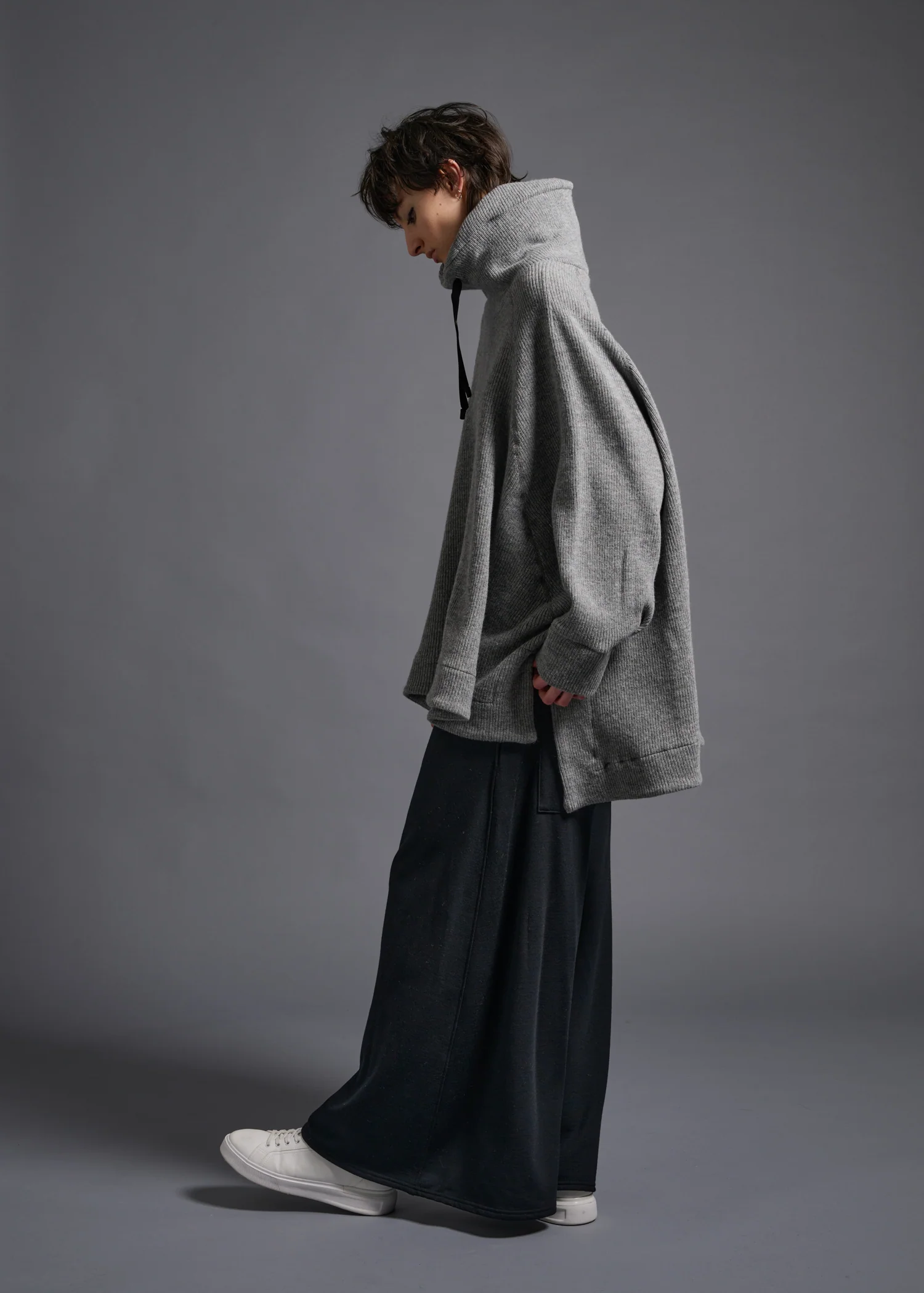 49 DIXIE HOODY / CHUNKY RIB JERSEY - C13