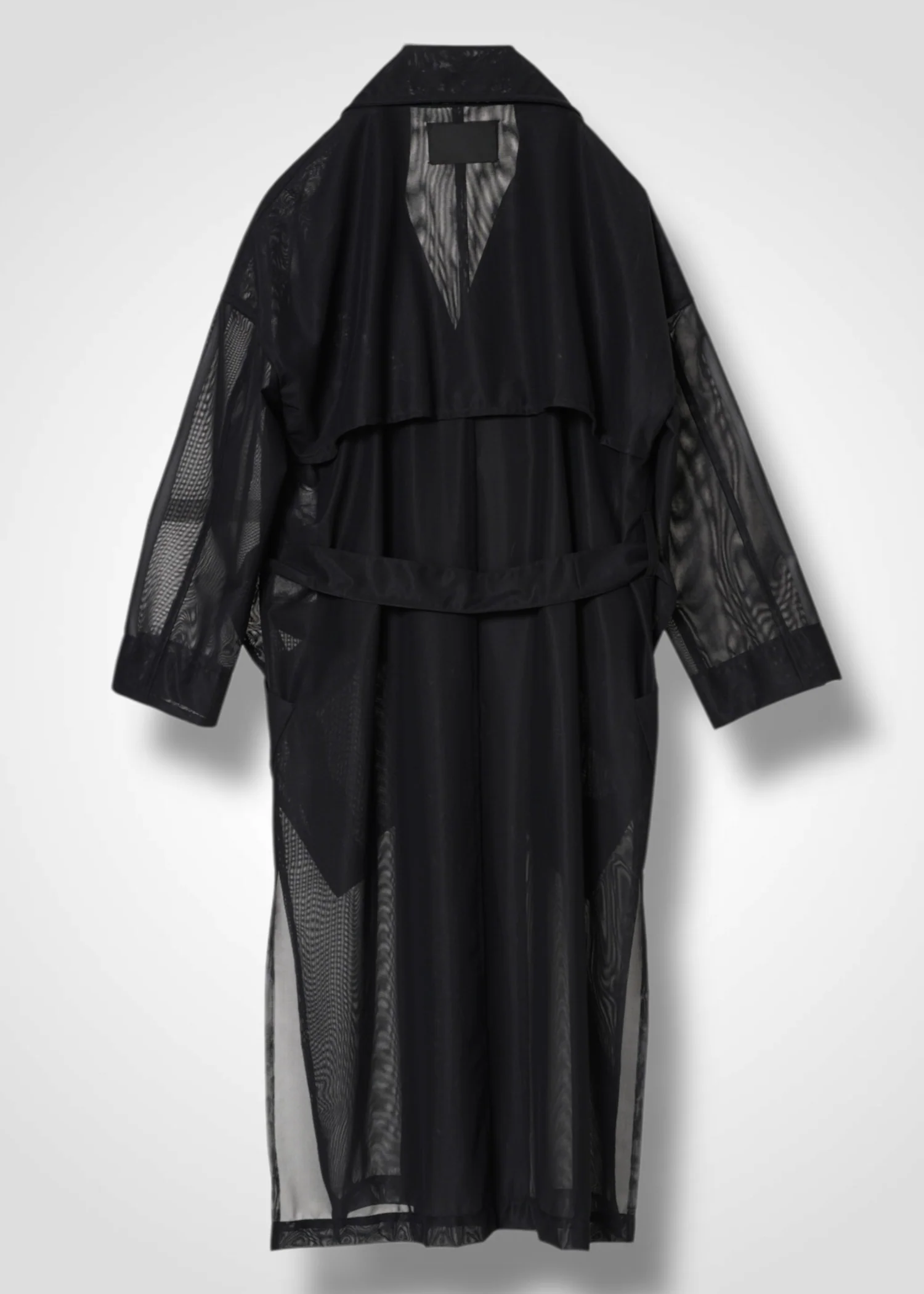 03 DOMINIQUE TRENCH COAT / SHEER RUSSELL JERSEY - C14 - Image 10