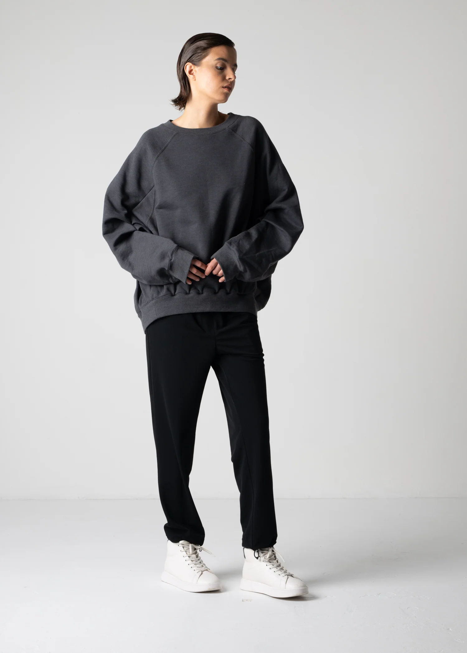 58 EDEN TROUSERS / GEORGETTE JERSEY - C12 - Image 2
