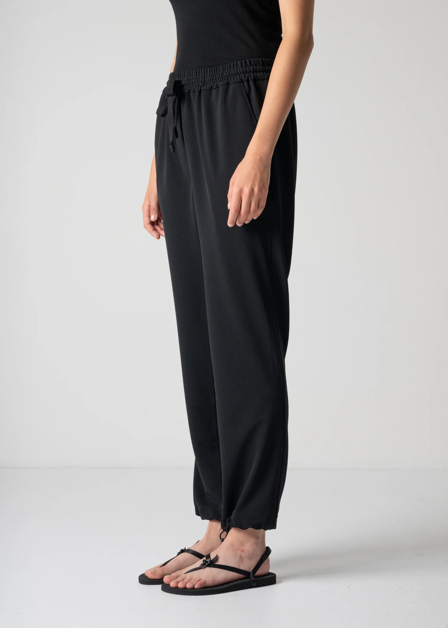 58 EDEN TROUSERS / GEORGETTE JERSEY - C12 - Image 4
