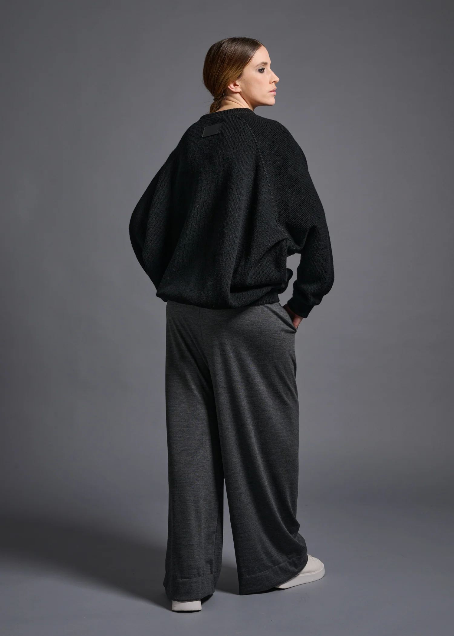 48 ELLIS SWEATSHIRT / CHUNKY RIB JERSEY - C13 - Image 3