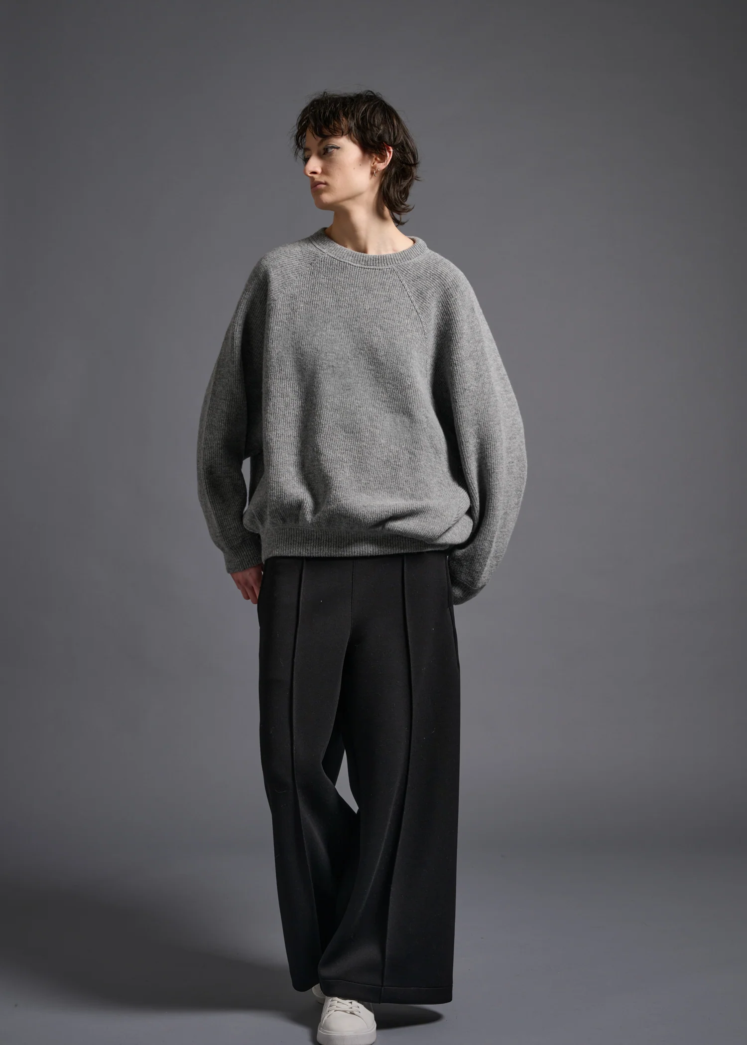 48 ELLIS SWEATSHIRT / CHUNKY RIB JERSEY - C13 - Image 5