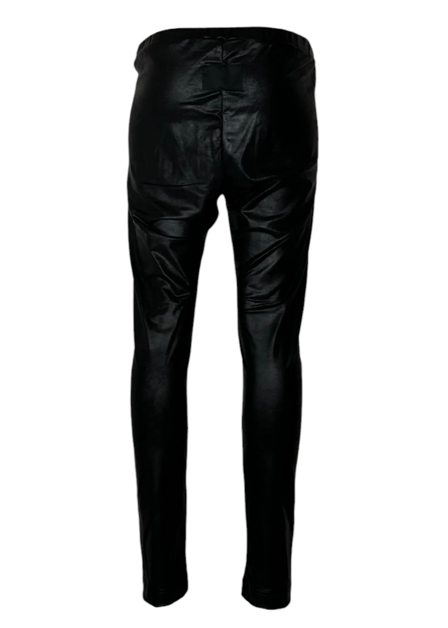 29 ELLY TROUSERS / HIGH STRETCH VEGAN LEATHER - C12 - Image 19