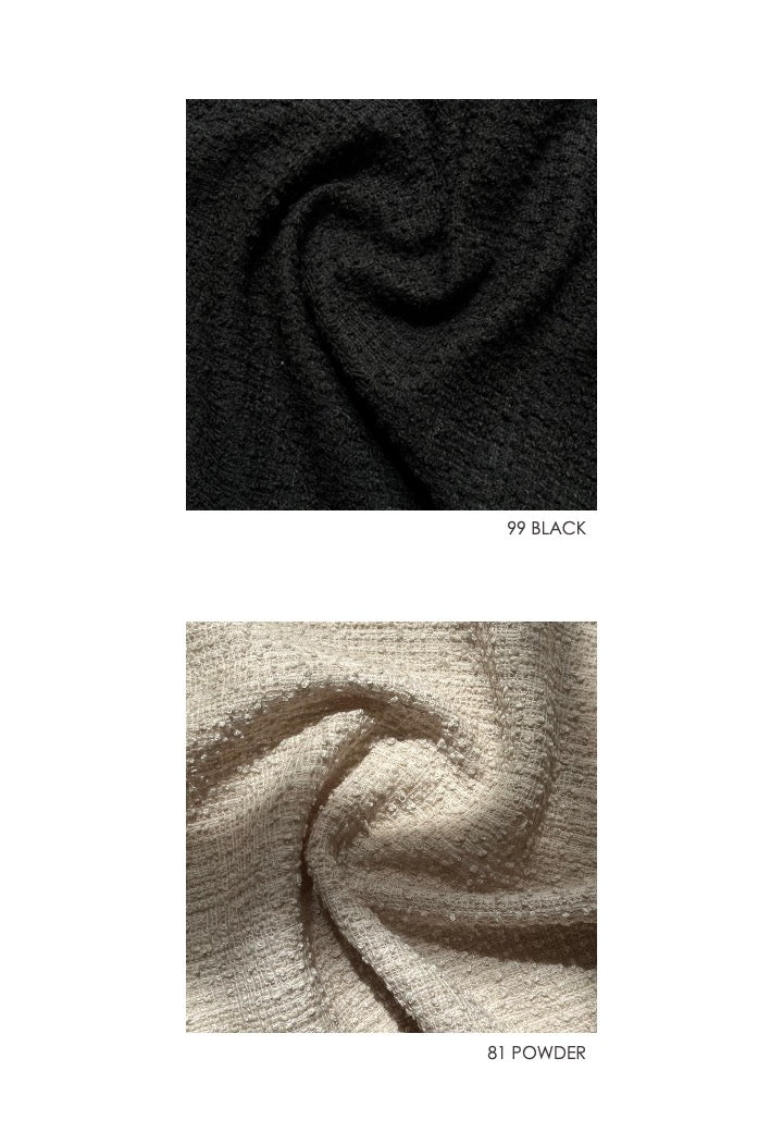 15 FELICITY SHORTS / BOUCLE INLAY KNITTING - C10 - Image 16