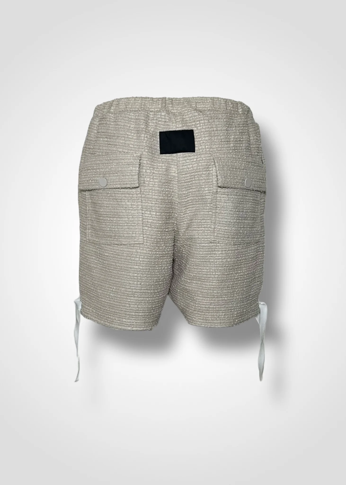 15 FELICITY SHORTS / BOUCLE INLAY KNITTING - C10 - Image 6