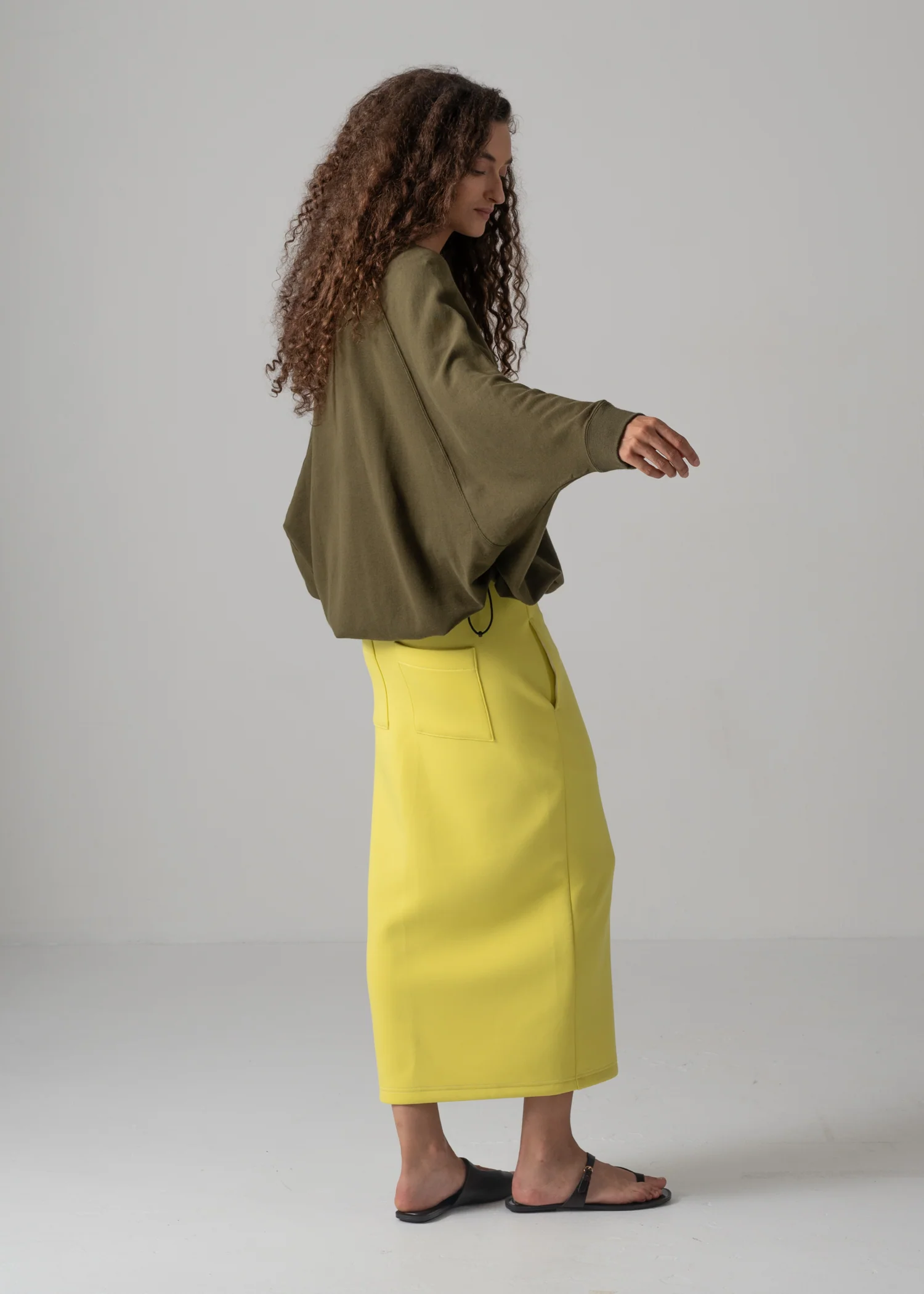 19 FIA SKIRT / COCOON JERSEY - C14 - Image 4