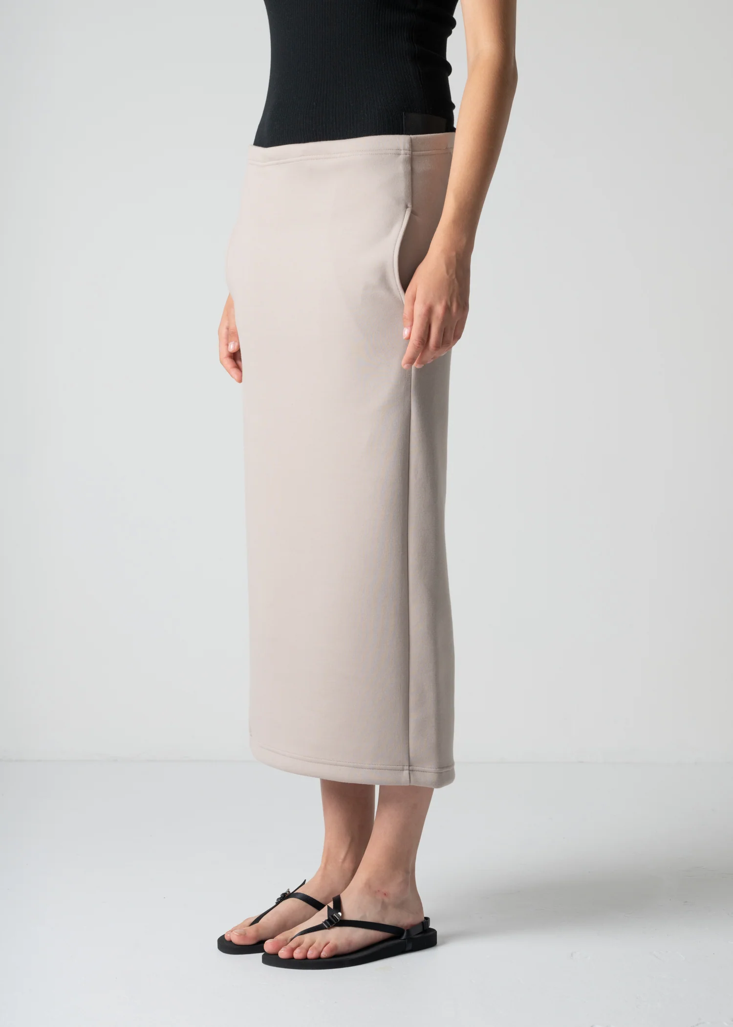 12 FIA SKIRT / DOUBLE AIR COTTON BLEND JERSEY - C12 - Image 12
