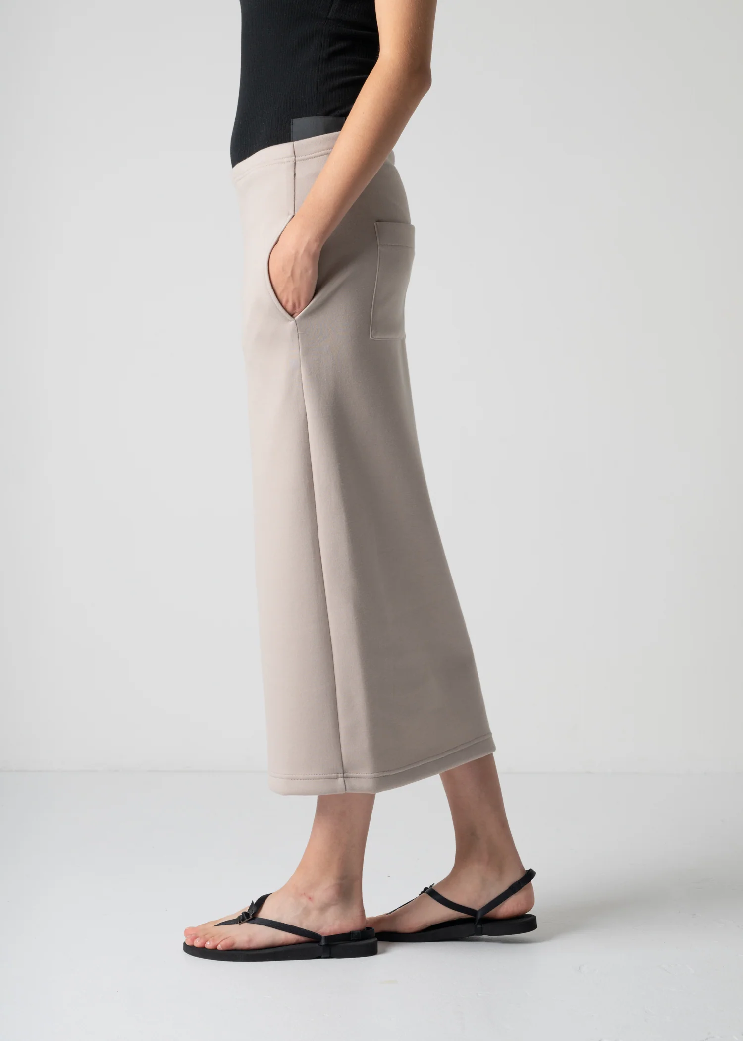 12 FIA SKIRT / DOUBLE AIR COTTON BLEND JERSEY - C12 - Image 14