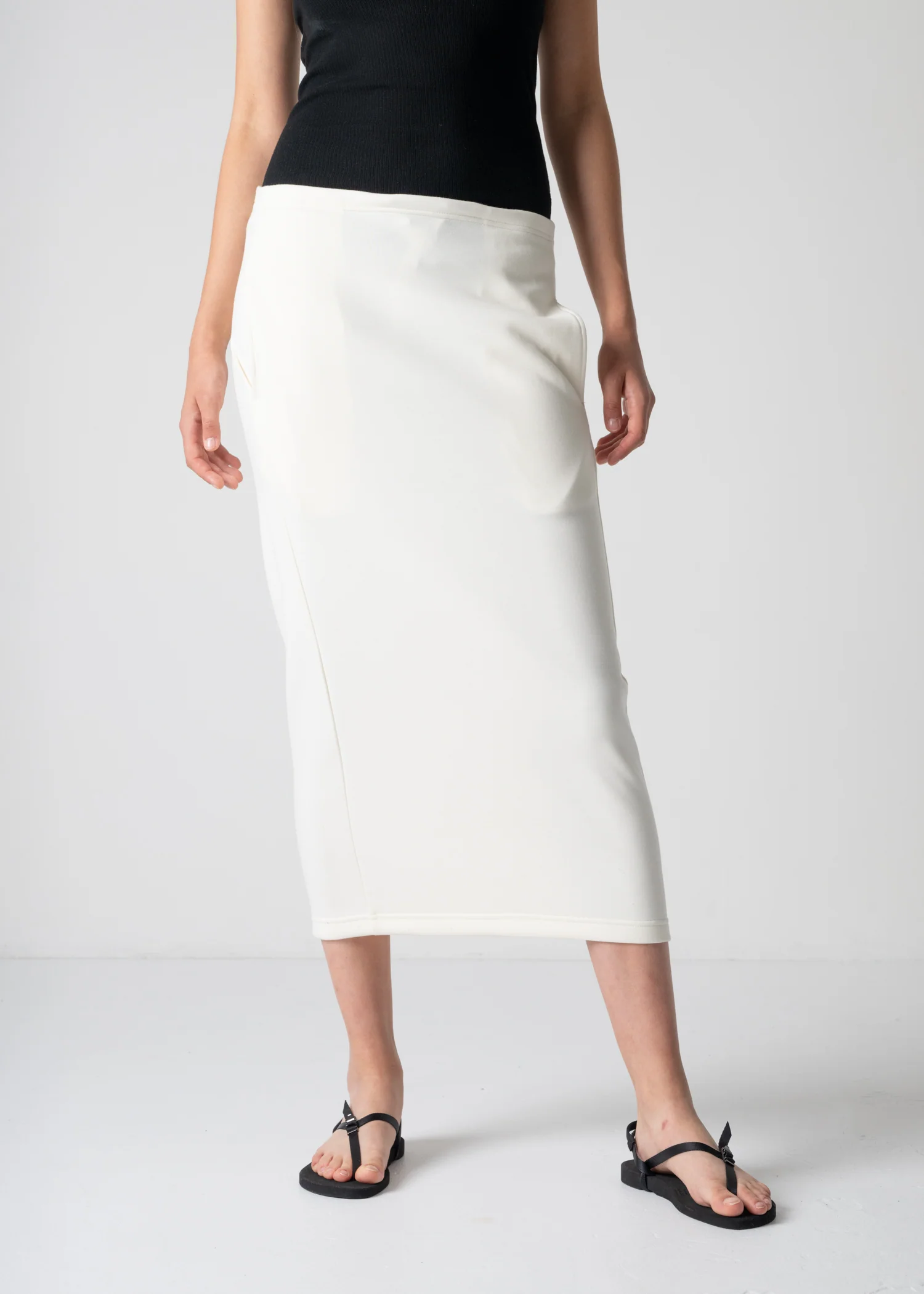 12 FIA SKIRT / DOUBLE AIR COTTON BLEND JERSEY - C12 - Image 17