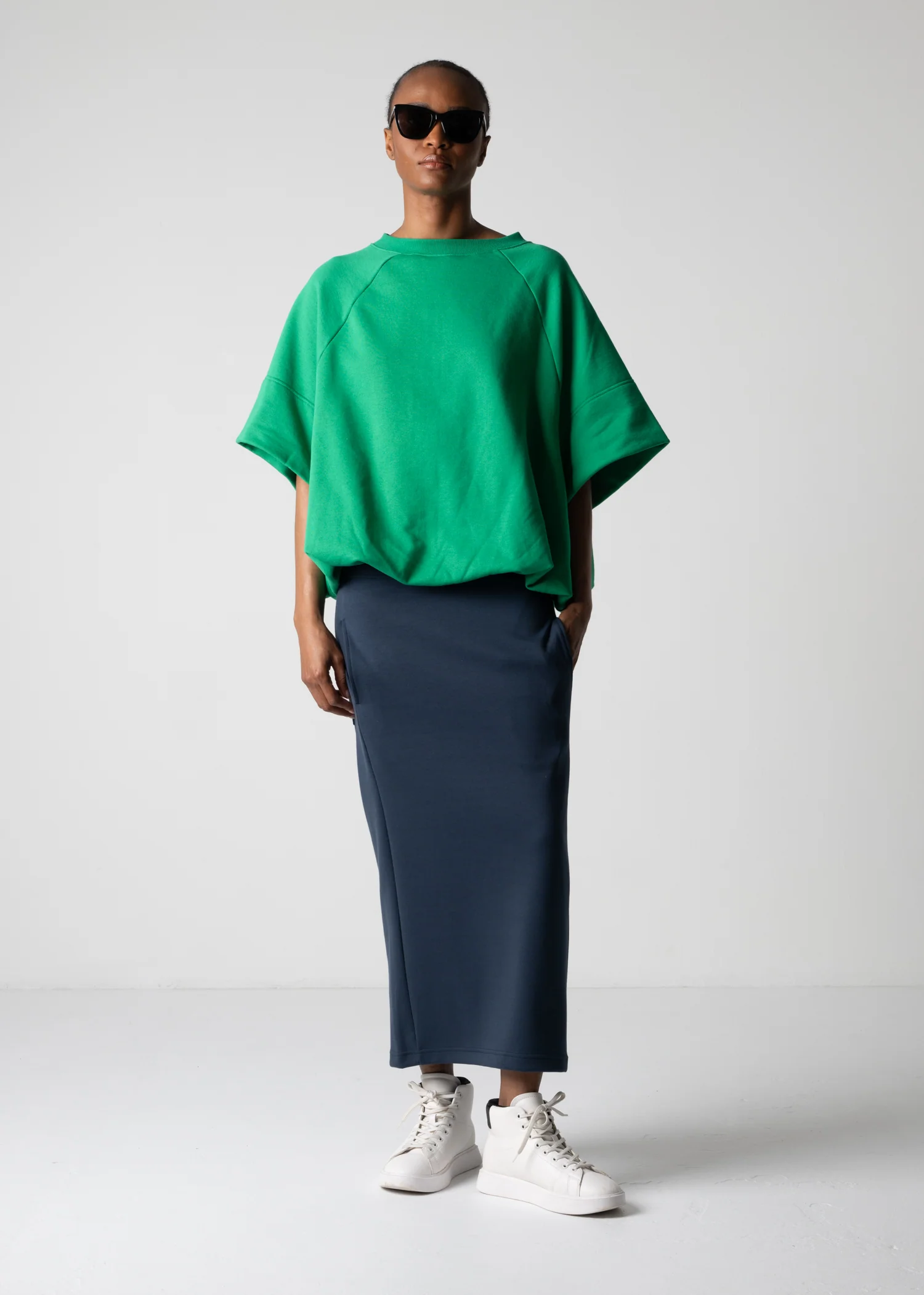 12 FIA SKIRT / DOUBLE AIR COTTON BLEND JERSEY - C12 - Image 26