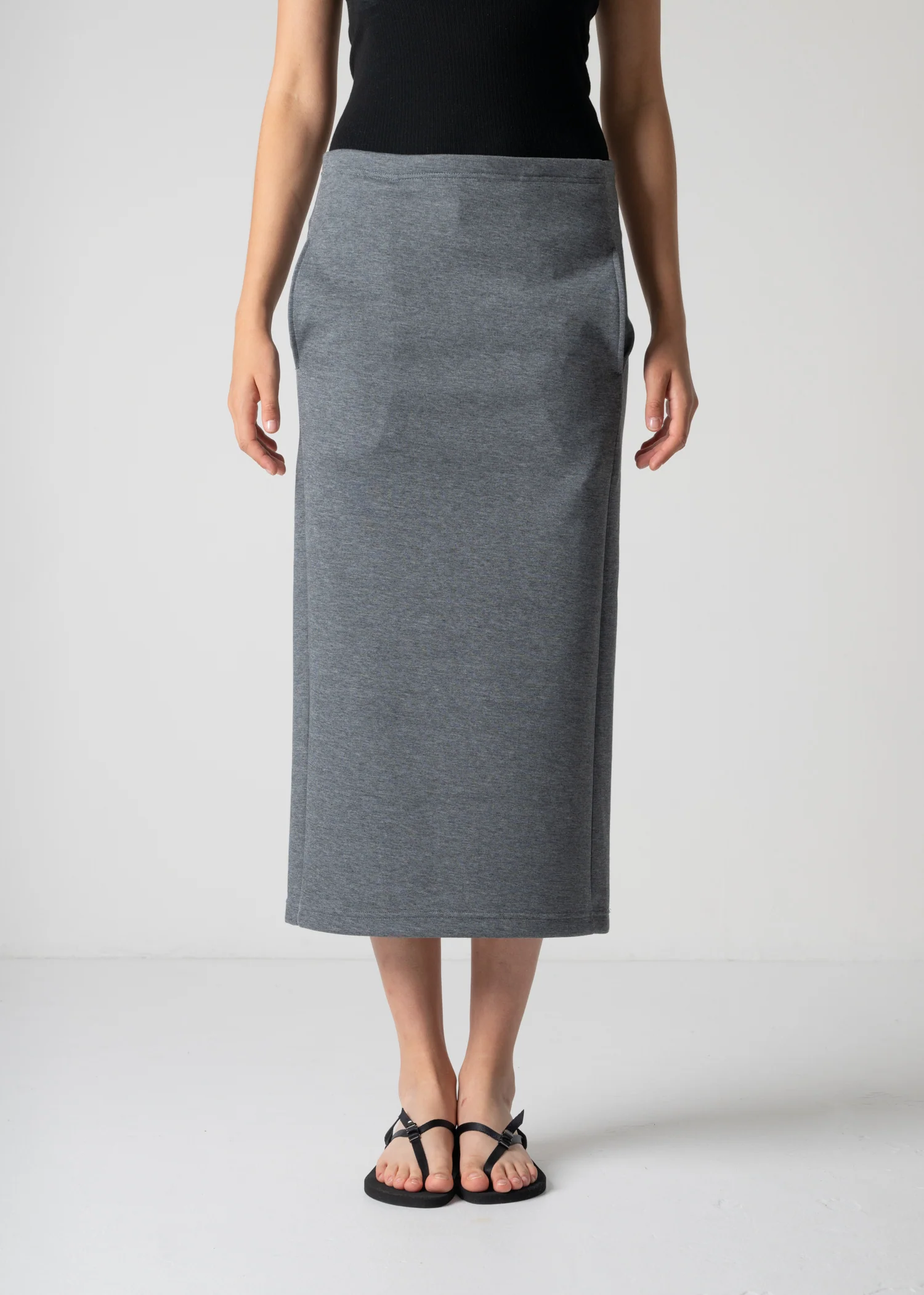 12 FIA SKIRT / DOUBLE AIR COTTON BLEND JERSEY - C12 - Image 3