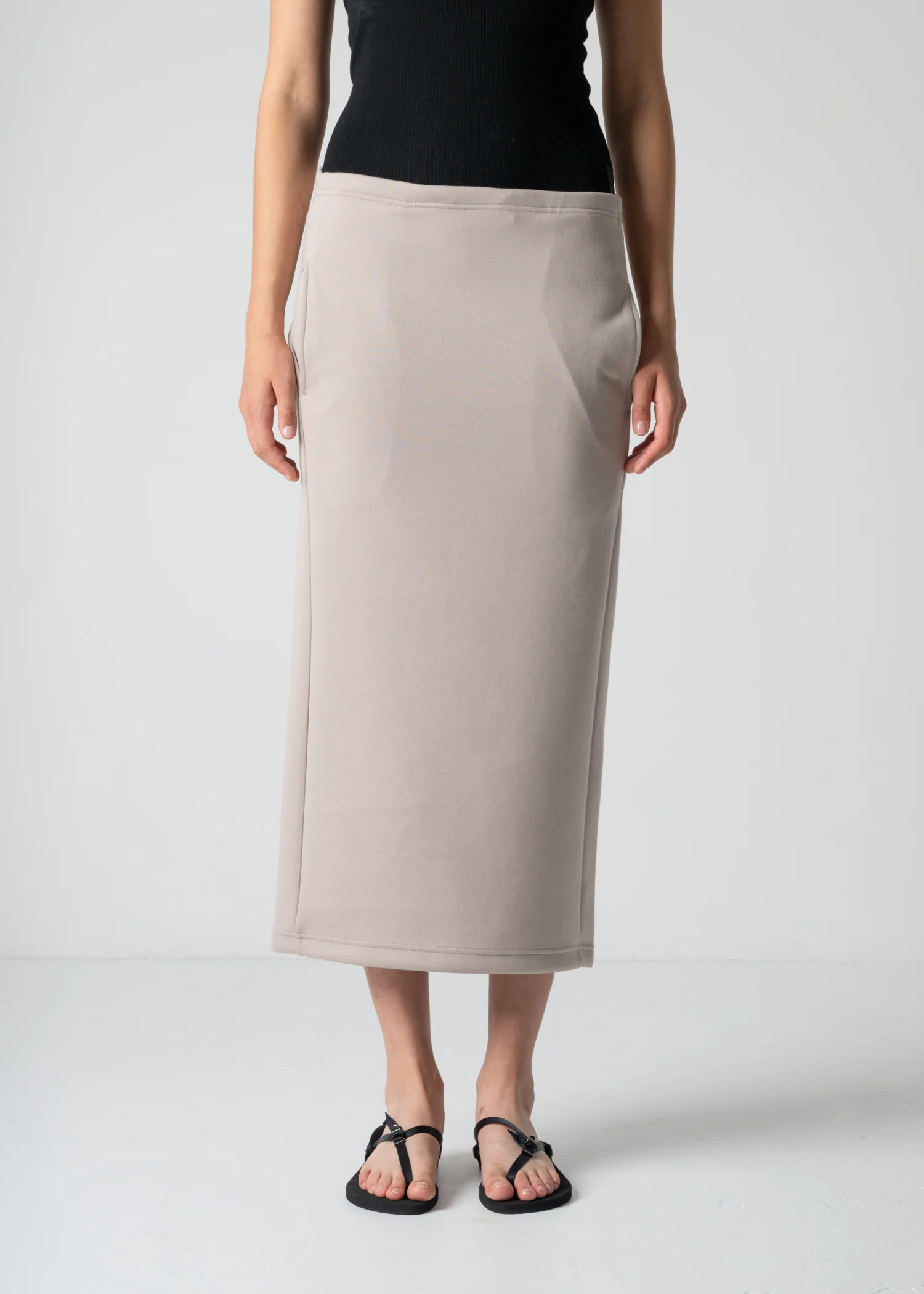 12 FIA SKIRT / DOUBLE AIR COTTON BLEND JERSEY - C12 - Image 9