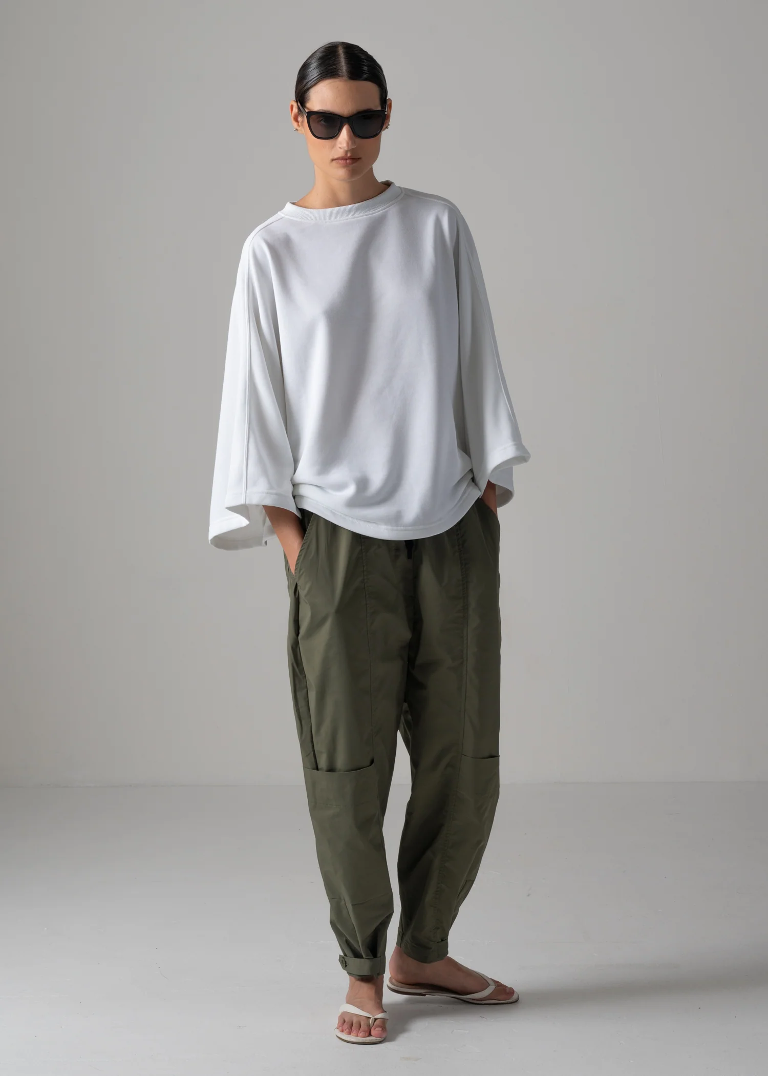 51 FRADY TROUSERS / HIGH-COUNT PL STRETCH - C14 - Image 15