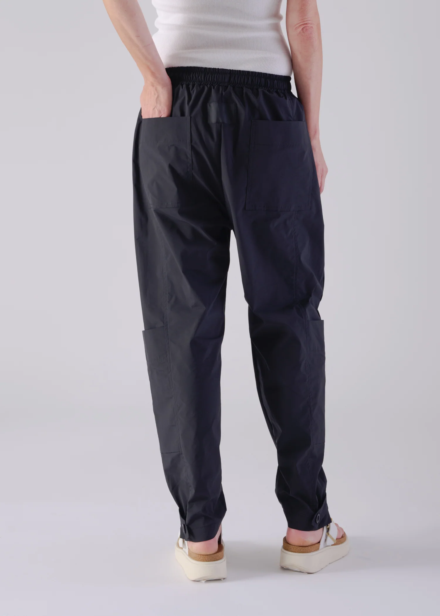 51 FRADY TROUSERS / HIGH-COUNT PL STRETCH - C14 - Image 3