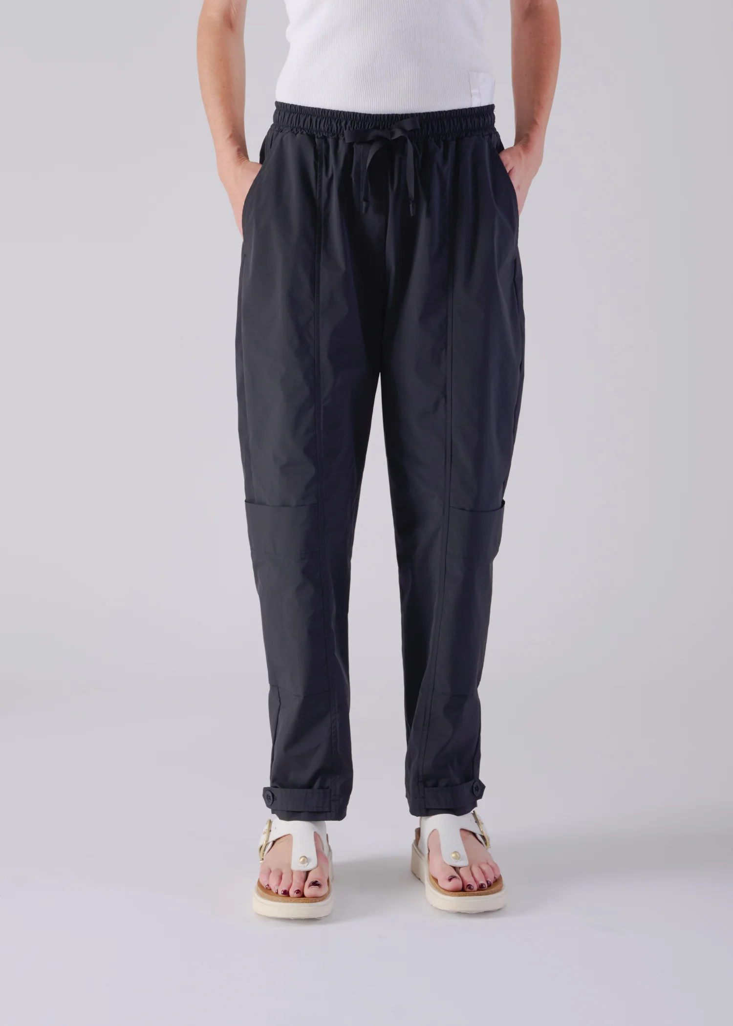 51 FRADY TROUSERS / HIGH-COUNT PL STRETCH - C14 - Image 4