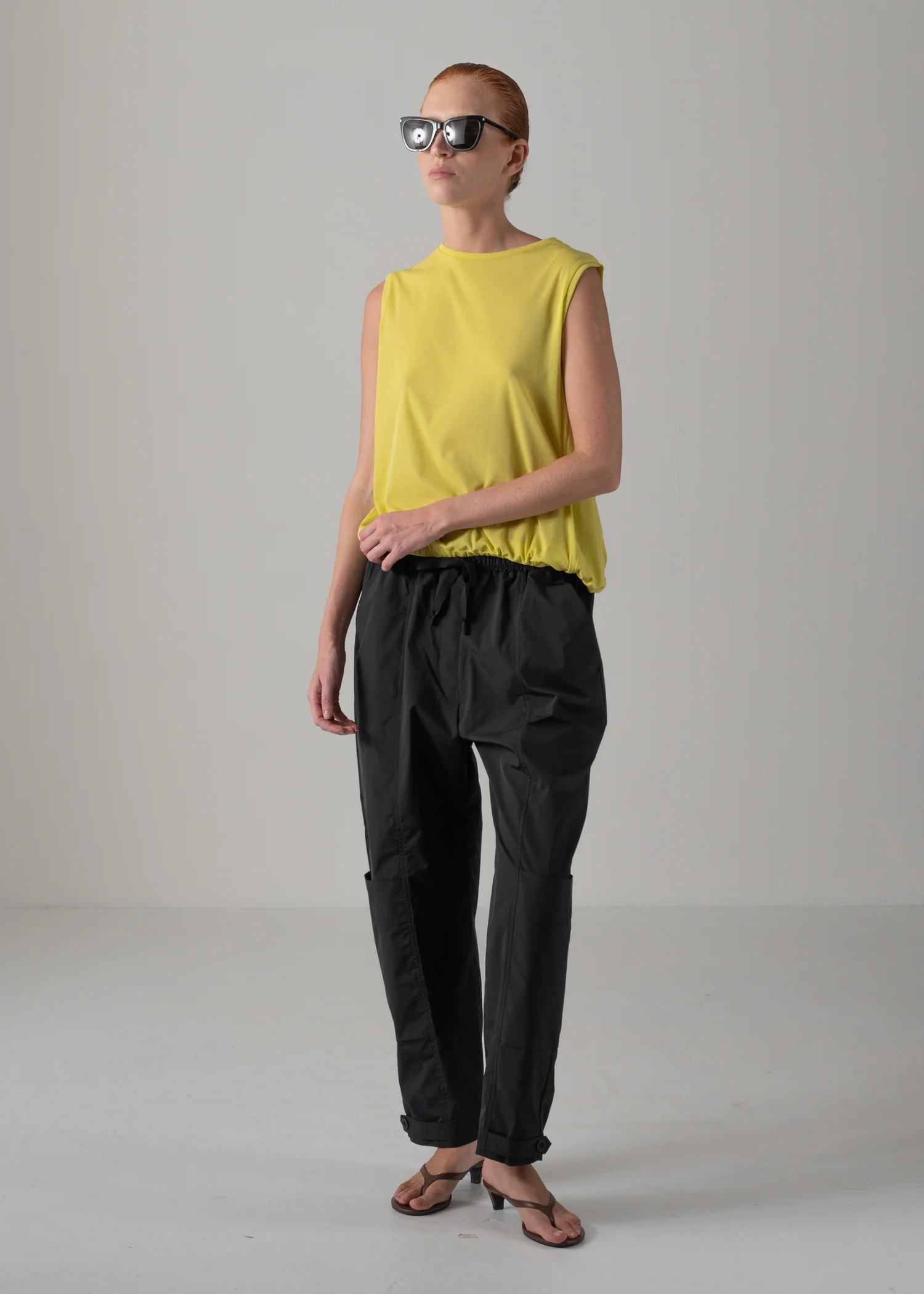 51 FRADY TROUSERS / HIGH-COUNT PL STRETCH - C14 - Image 7