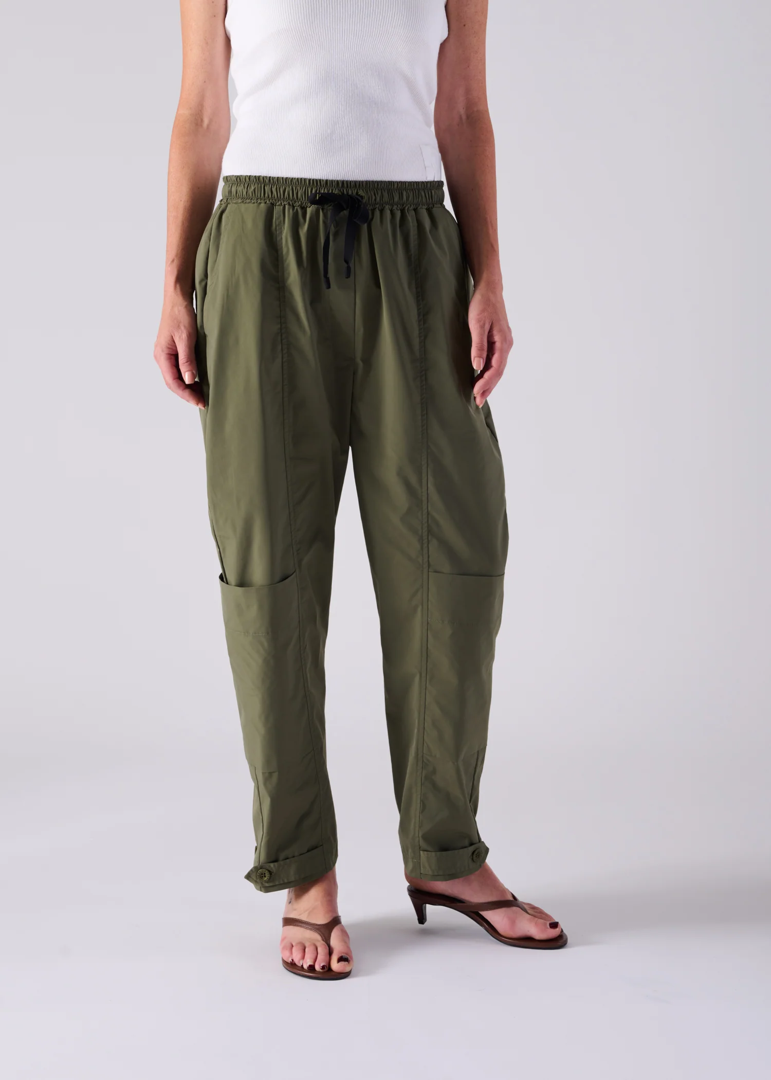 51 FRADY TROUSERS / HIGH-COUNT PL STRETCH - C14 - Image 9
