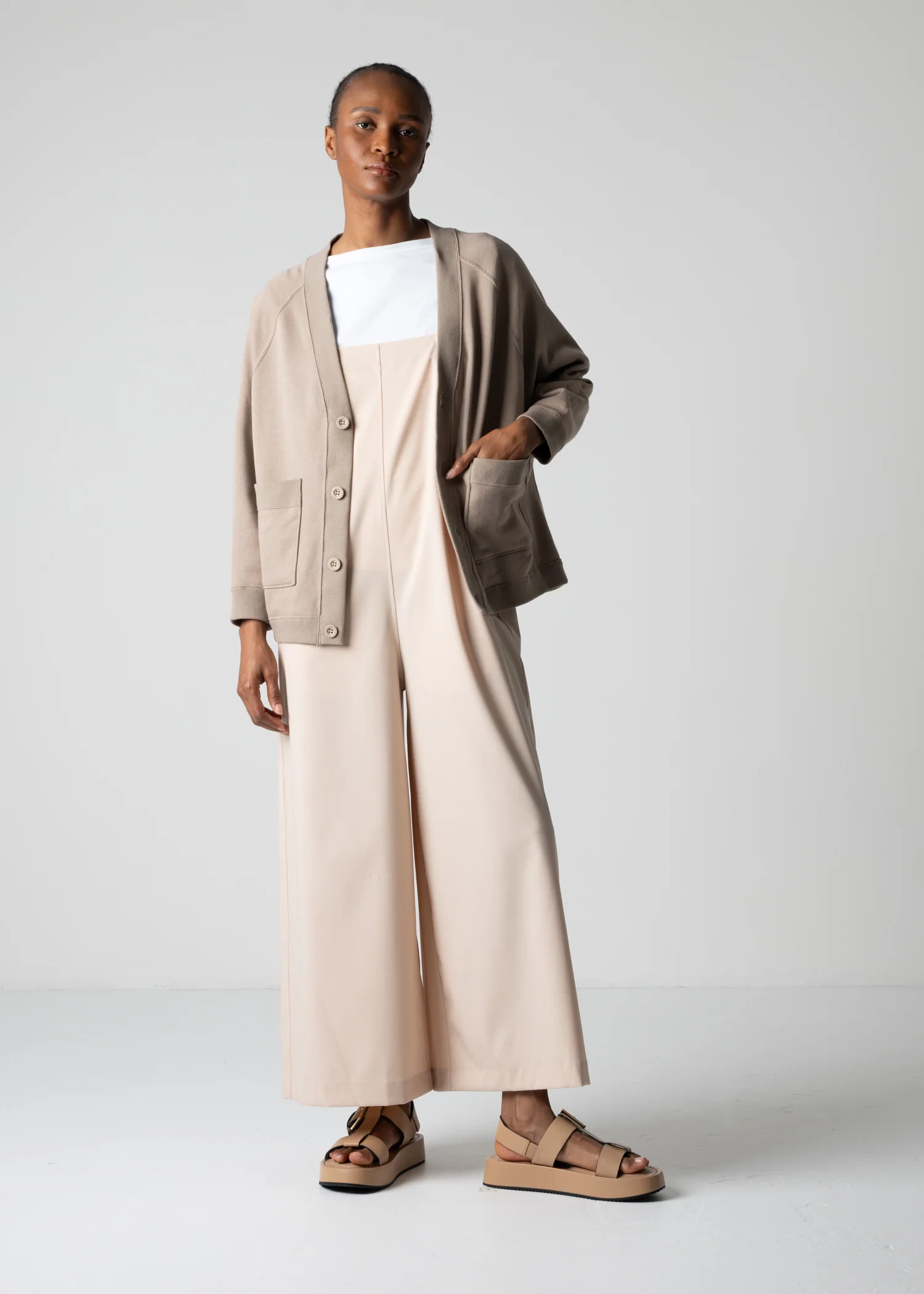 62 GAIL CARDIGAN / AEGEAN ORGANIC TERRY - C12 - Image 12