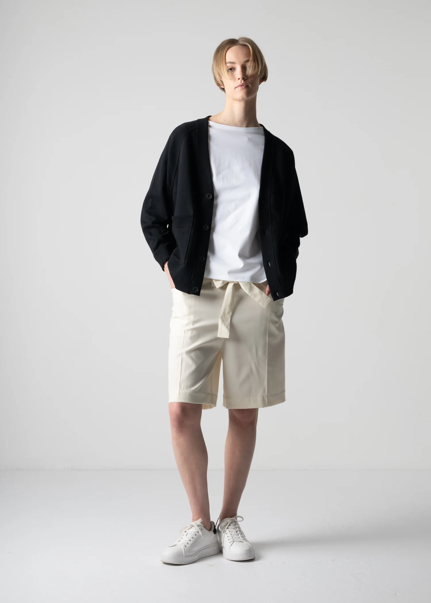 62 GAIL CARDIGAN / AEGEAN ORGANIC TERRY - C12 - Image 19
