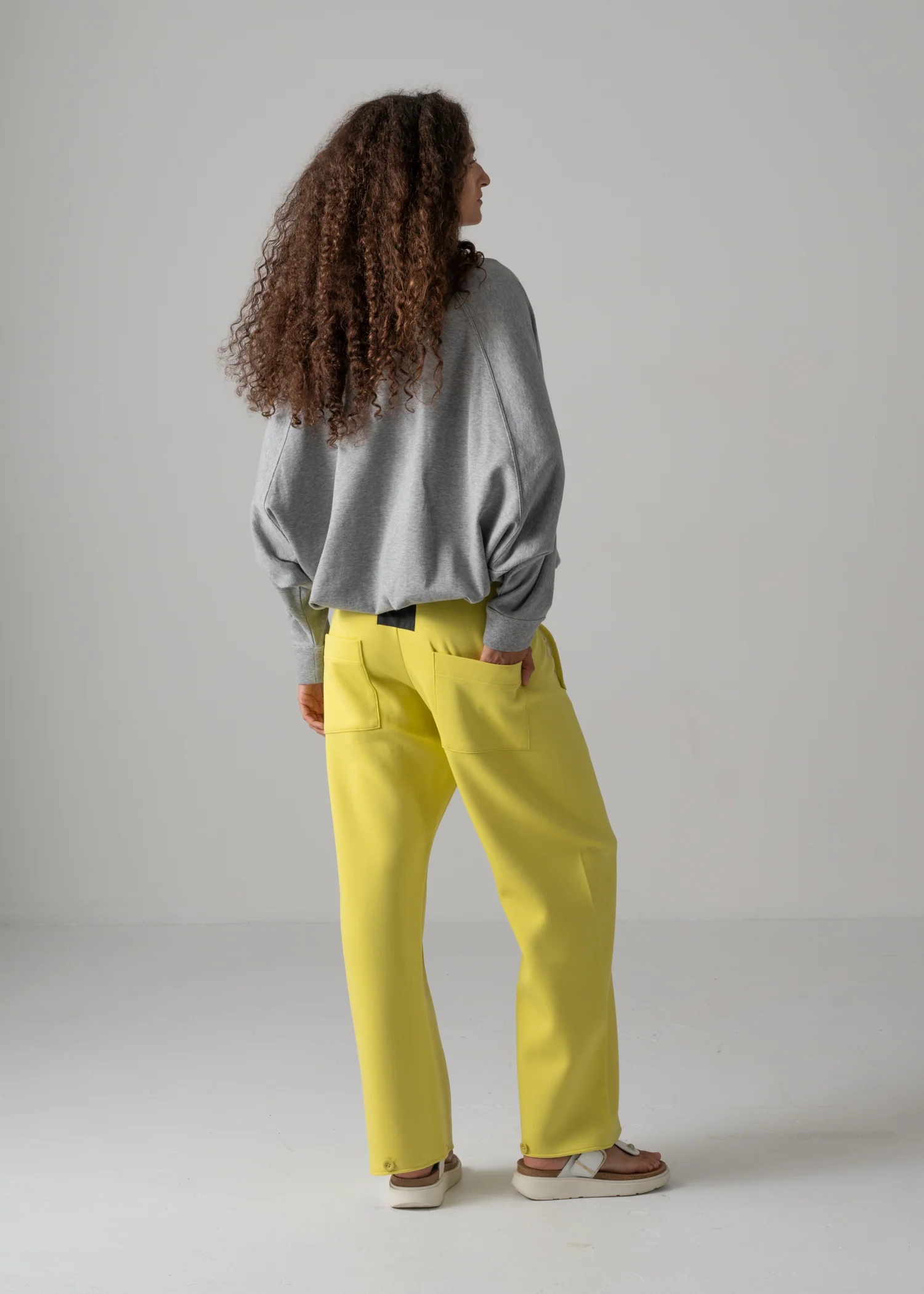 20 GALAXY SEMI WIDE TROUSERS / COCOON JERSEY - C14 - Image 14